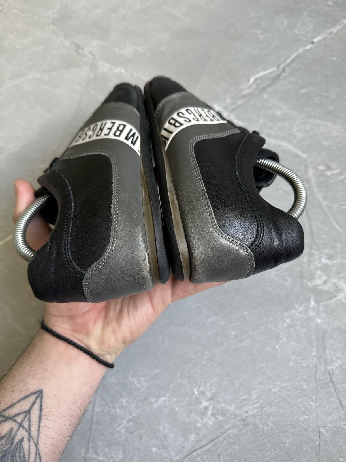 Dirk Bikkembergs Vintage Dirk Bikkembergs Leather Sneakers Japan Avantgarde Size US 7 / EU 40 - 12 Thumbnail