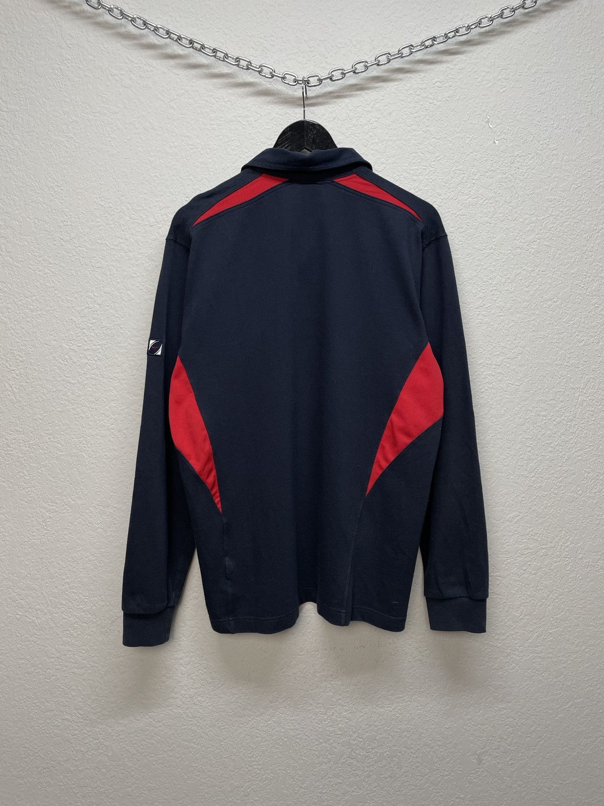 Vintage Vintage Y2K Nike England World Cup 2003 Rugby Polo Longsleve Size US L / EU 52-54 / 3 - 8 Thumbnail