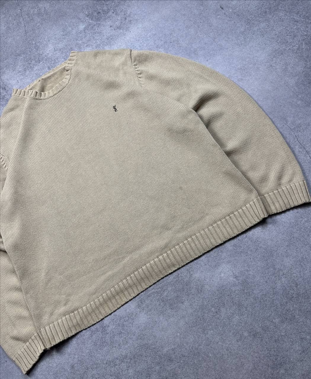 Yves Saint Laurent Vintage Yves Saint Laurent Knit Sweater, Size XL – Classic Size US XL / EU 56 / 4 - 3 Thumbnail