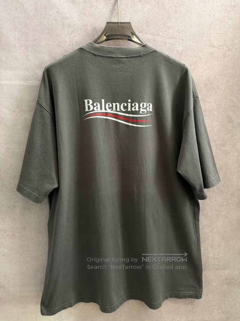 Balenciaga Balenciaga Grey distressed Coca-Cola logo print Size US L / EU 52-54 / 3 - 6 Thumbnail
