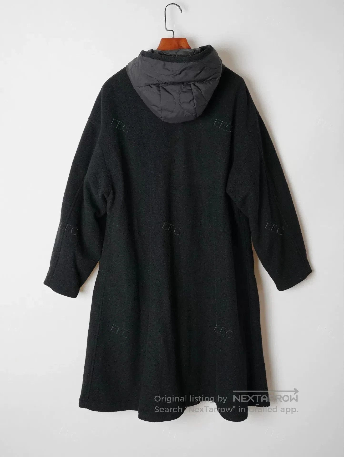 Yohji Yamamoto Yohji Yamamoto Black Wool Long Coat. Size US M / EU 48-50 / 2 - 3 Thumbnail