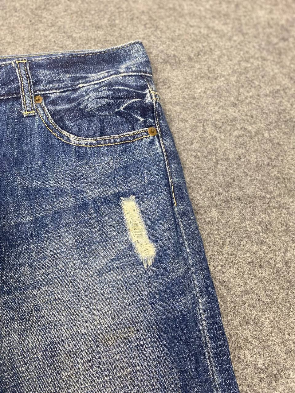 Japanese Brand lowrys farm japanese brands distressed denim Size US 34 / EU 50 - 7 Thumbnail