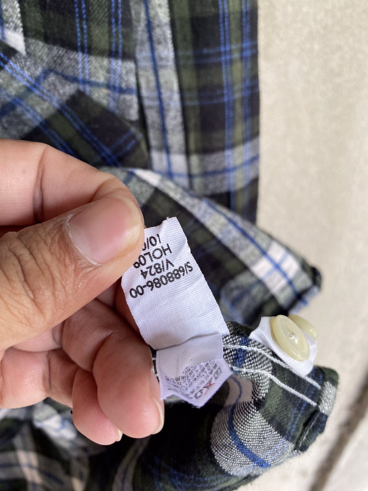 Flannel Vintage Gap Plaid Tartan Flannel Shirt Button Up Size US L / EU 52-54 / 3 - 5 Thumbnail