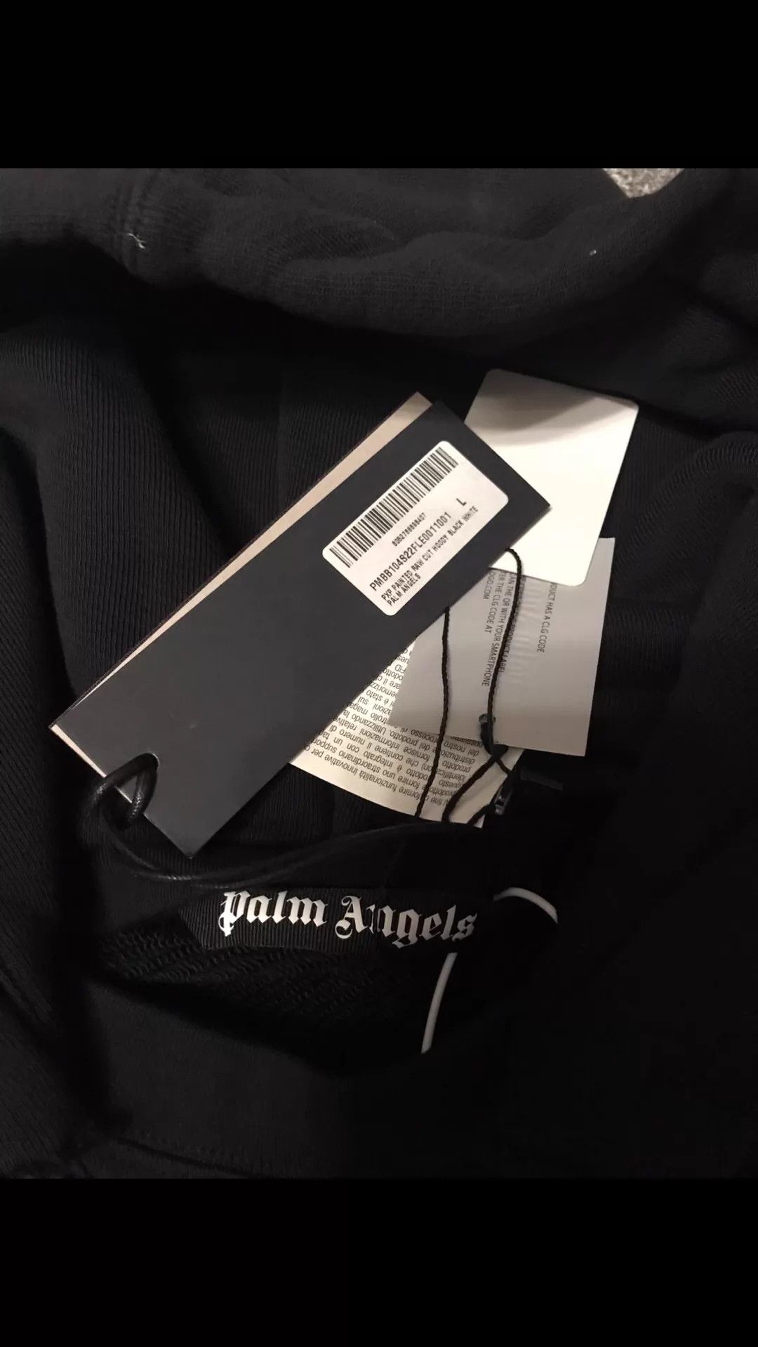 Palm Angels Palm Angels Paint Splatter Hoodie Palm Tree L Size US L / EU 52-54 / 3 - 4 Thumbnail