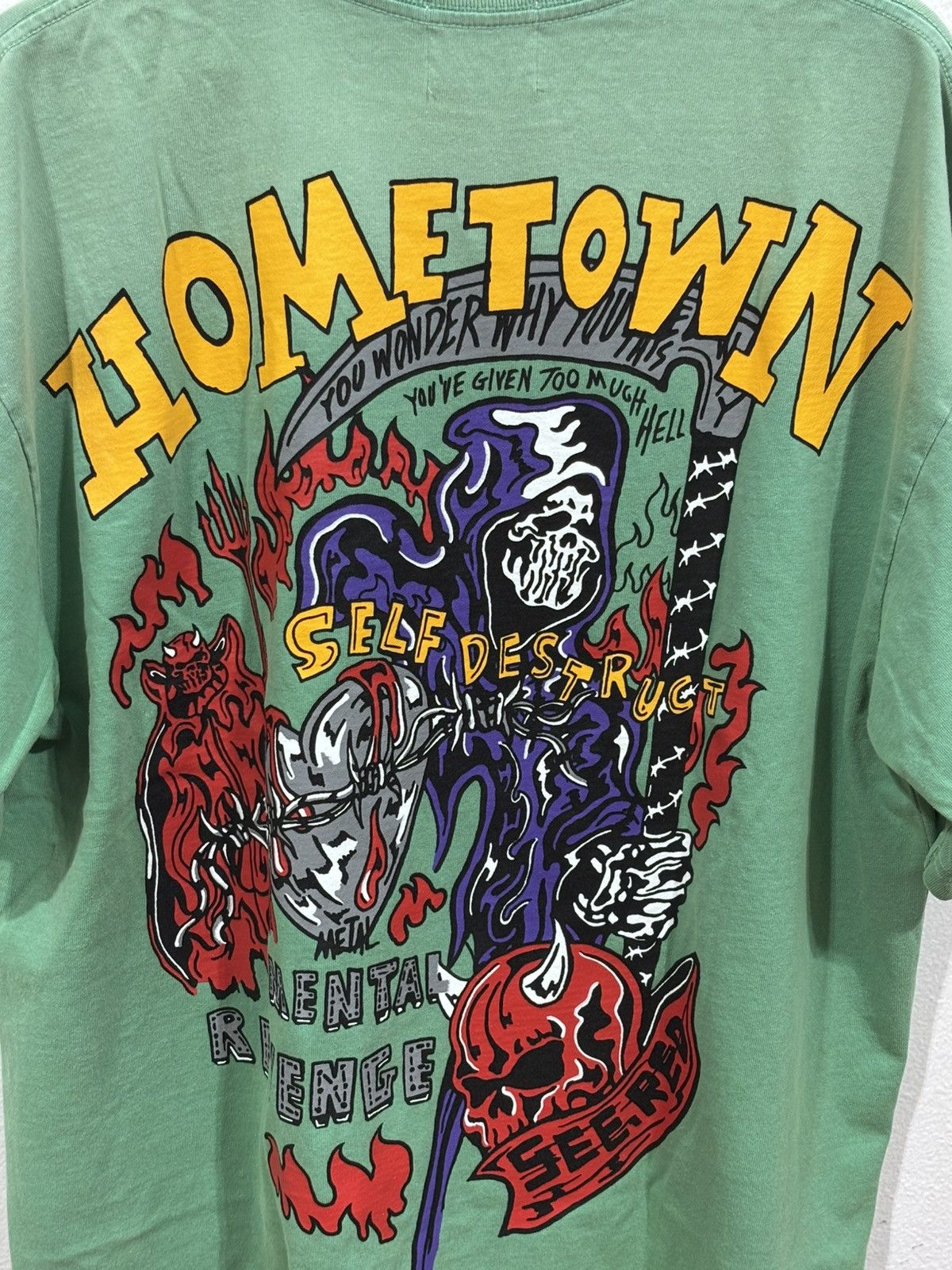 Warren Lotas Warren Lotas Hometown Green Tee Size US L / EU 52-54 / 3 - 7 Thumbnail