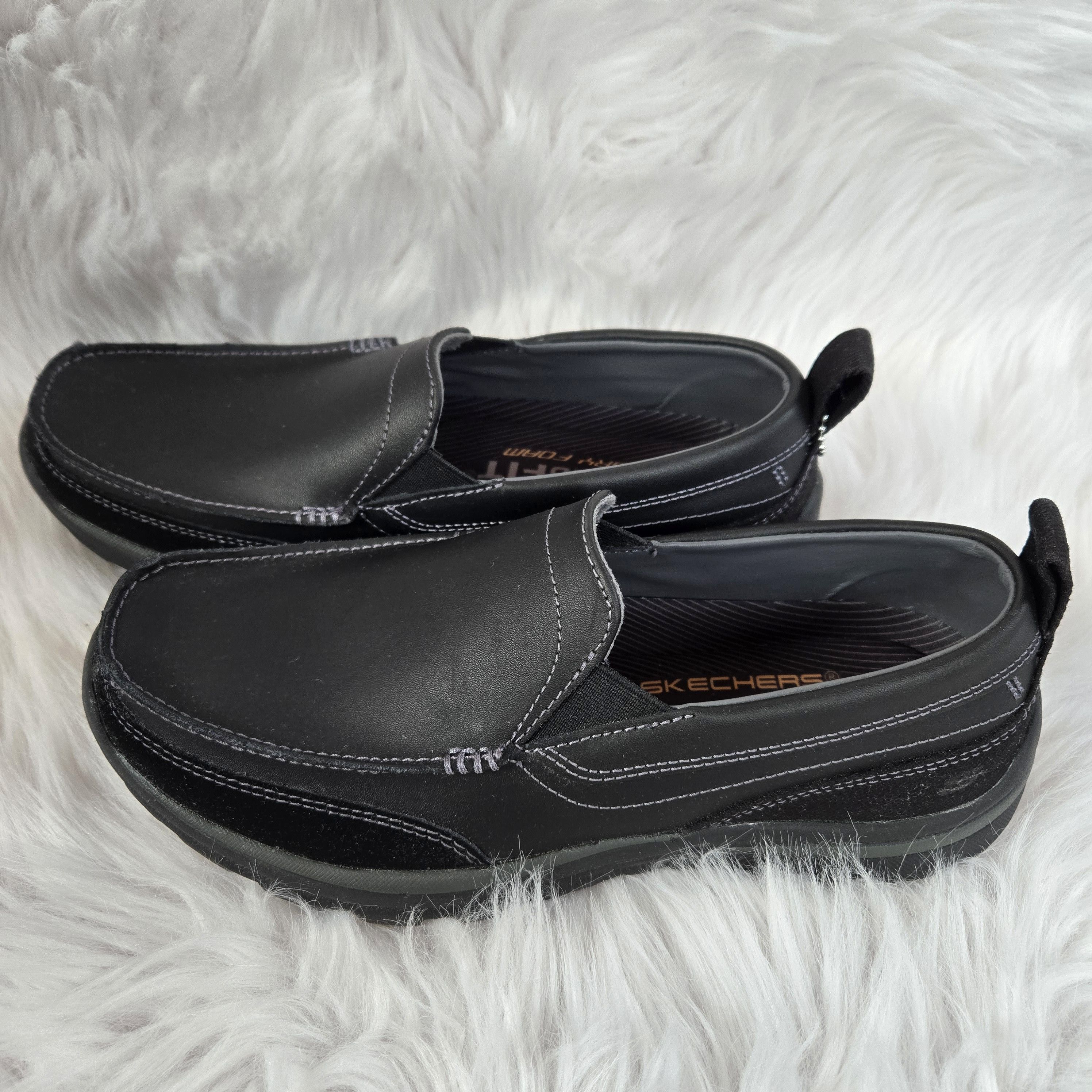 SKECHERS SKECHERS Relaxed Fit Memory Foam Slip-On Men's Size 7.5 Size US 7.5 / EU 40-41 - 4 Thumbnail