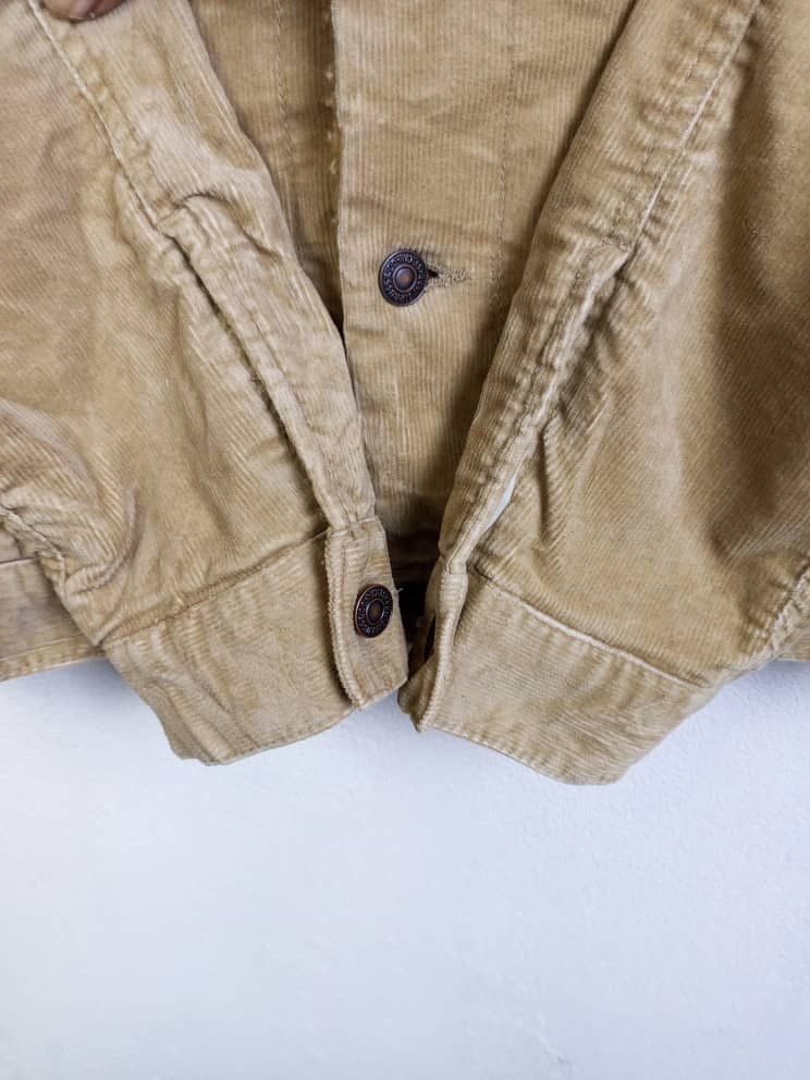 Designer × Levi's Vintage Clothing × Vintage Levi’s Sherpa Trucker Jacket Vintage 90s Corduroy Size US L / EU 52-54 / 3 - 8 Thumbnail