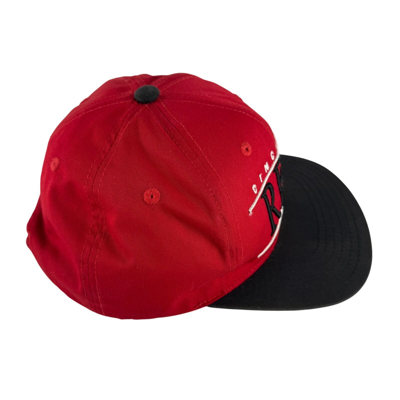 American Needle Vtg Cincinnati Reds Hat American Needle Snapback Red Black Size ONE SIZE - 5 Thumbnail