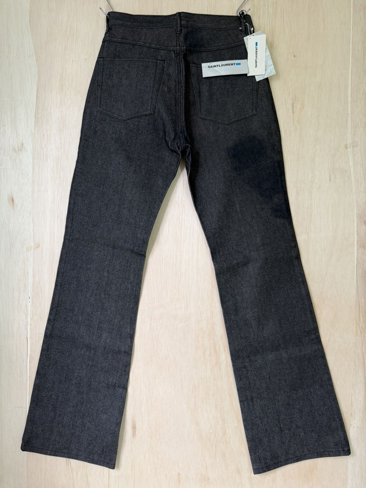 Saint Laurent Paris Saint Laurent Raw Denim Bootcut W31 Size US 30 / EU 46 - 10 Thumbnail