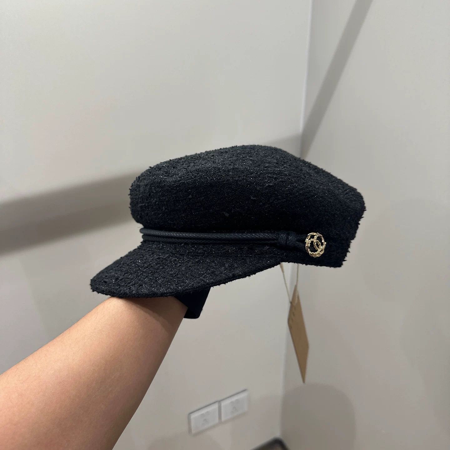 Chanel Chanel Retro Gold Hat one size Men Size ONE SIZE - 1 Thumbnail