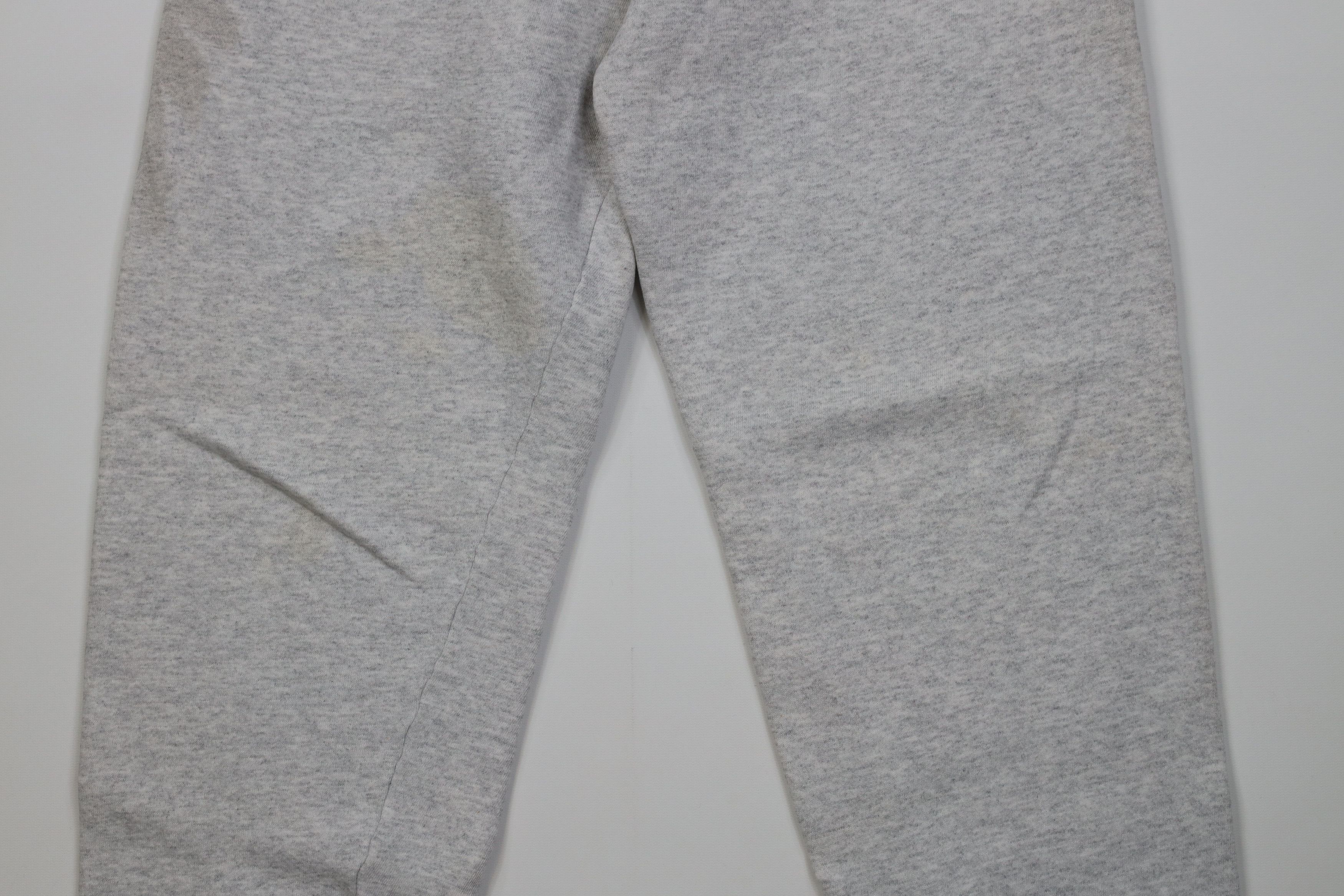 Vintage Vintage 90s Streetwear Blank Heavyweight Sweatpants Gray USA Size US 34 / EU 50 - 3 Thumbnail