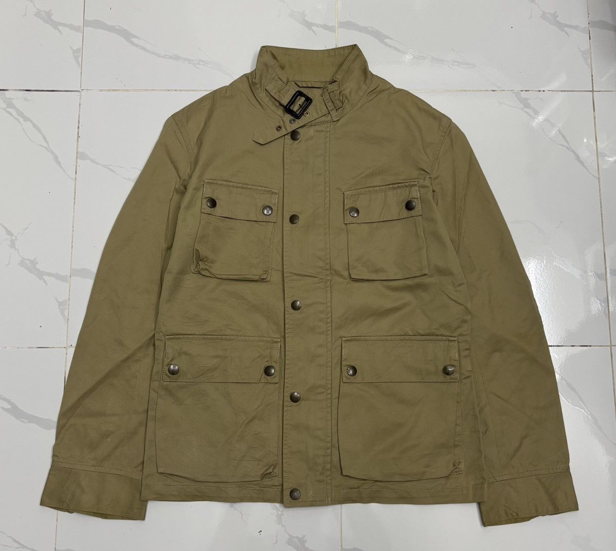 If Six Was Nine × Le Grande Bleu (L.G.B.) × Paul Smith 2000s Paul Smith Multi Pocket Cargo Jacket Size US M / EU 48-50 / 2 - 13 Thumbnail