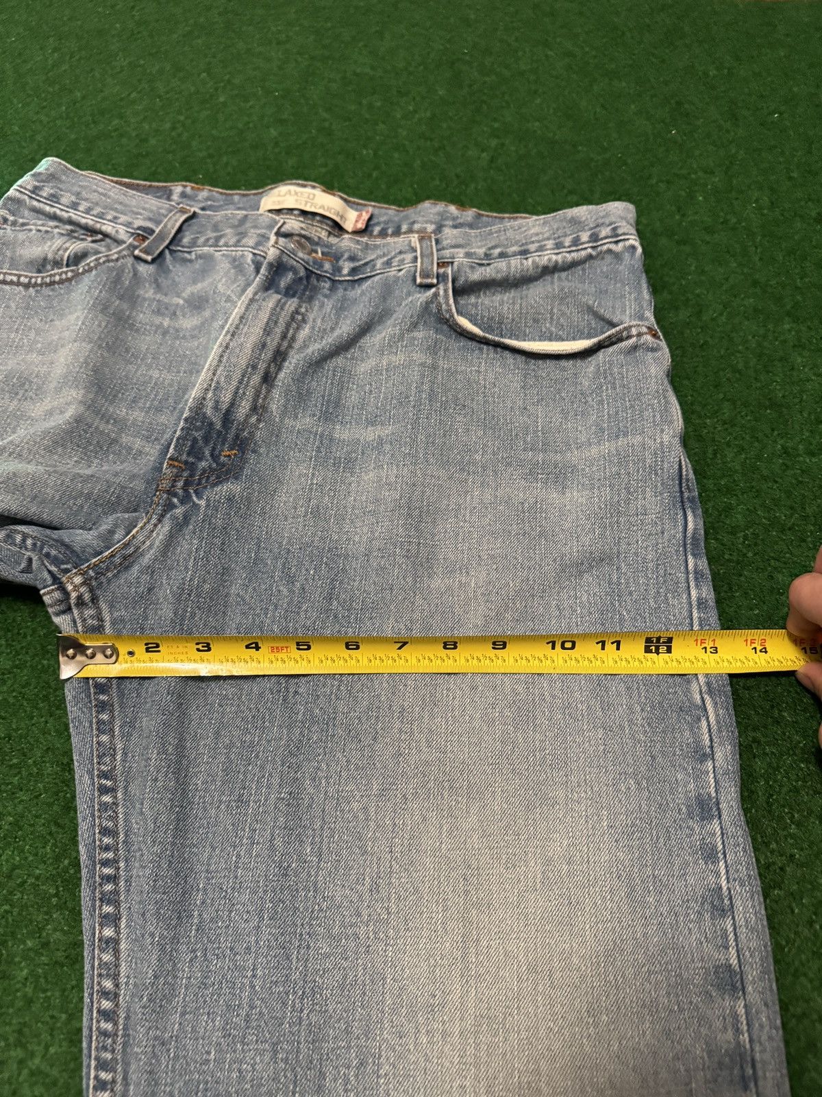 Levi's Y2K Levi’s 559 Relaxed Straight Fit Baggy Light Wash Jeans Size US 38 / EU 54 - 11 Thumbnail