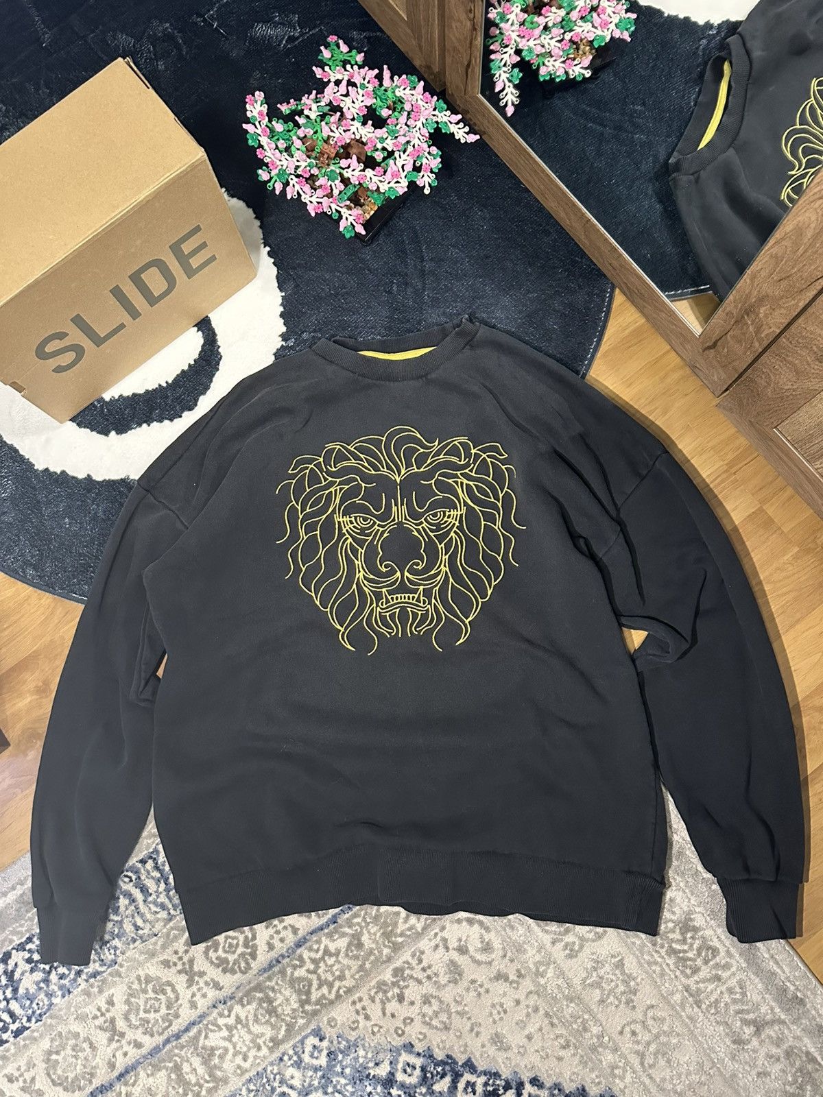 Designer × Vintage Good hoodie skate baggy clean tribal boxy fit Size US L / EU 52-54 / 3 - 2 Thumbnail