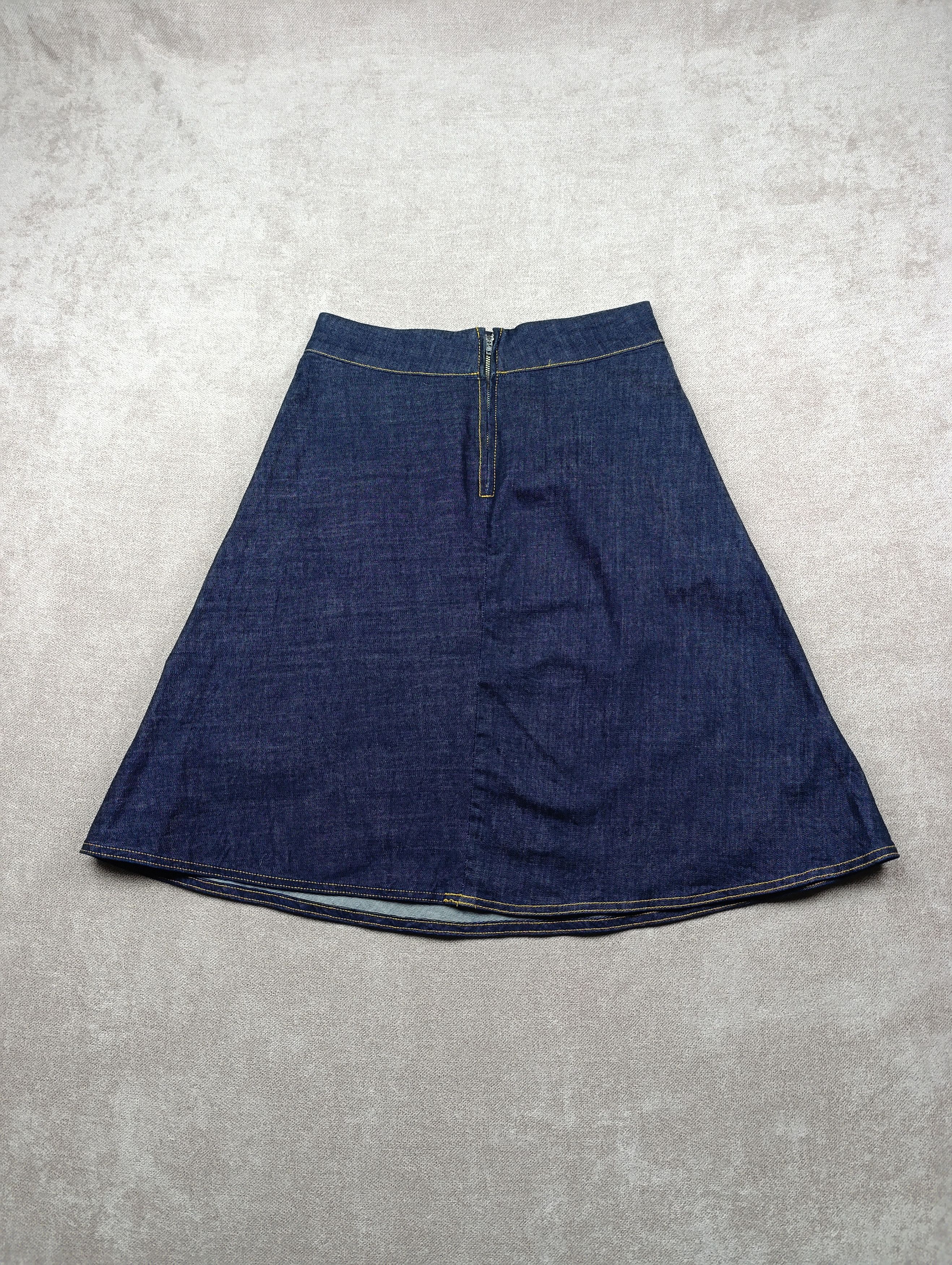Mads Norgaard Women's Mads Norgaard Comfy Denim Stelly Stretch Skirt Size 26" / US 2 / IT 38 - 14 Thumbnail