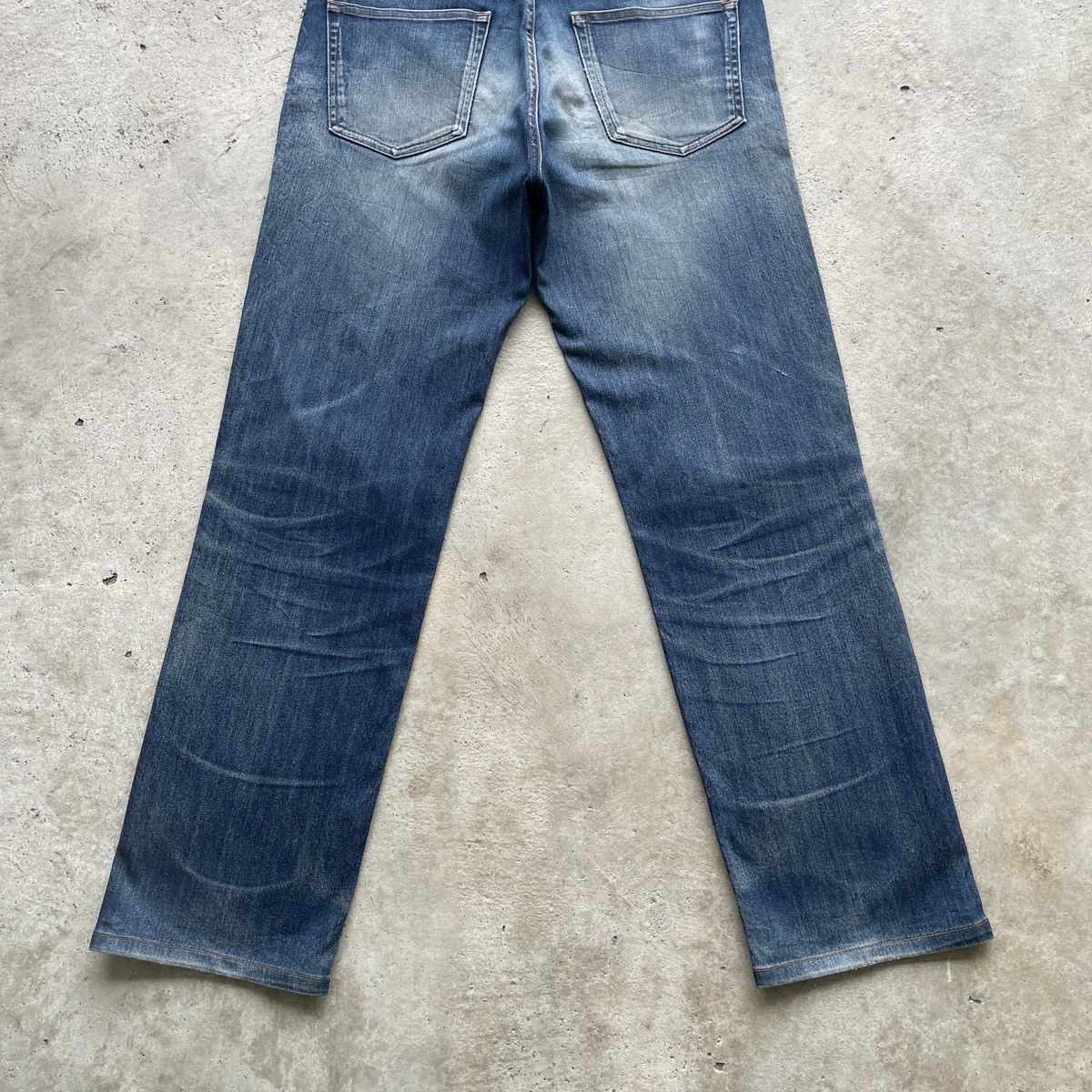 Japanese Brand Vintage Japanese StoneWash Faded Jeans Denim Pants W32x30 Size US 32 / EU 48 - 10 Thumbnail