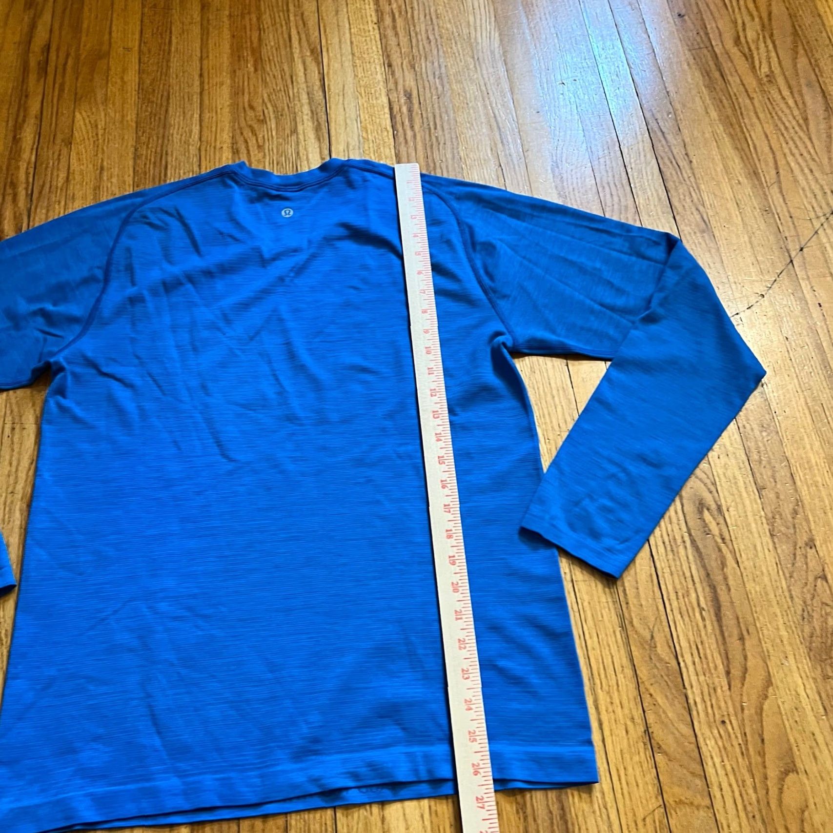 Lululemon Lululemon Long Sleeve Performance Shirt Men Medium Blue Tech Stretch Crew Size US M / EU 48-50 / 2 - 8 Thumbnail