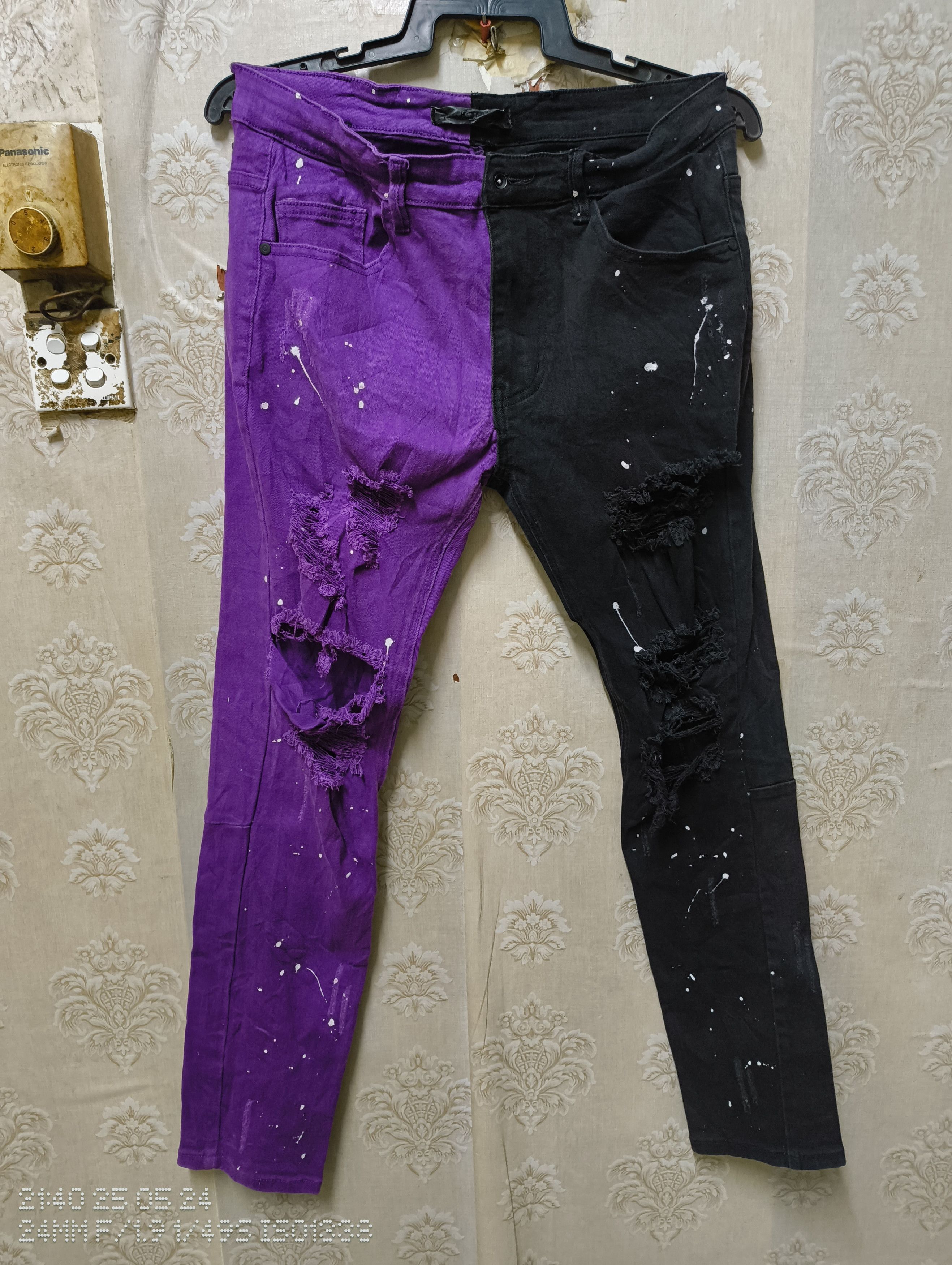 Japanese Brand KDNK JEANS EXTREME CUSTOM DENIM Size US 36 / EU 52 - 11 Thumbnail