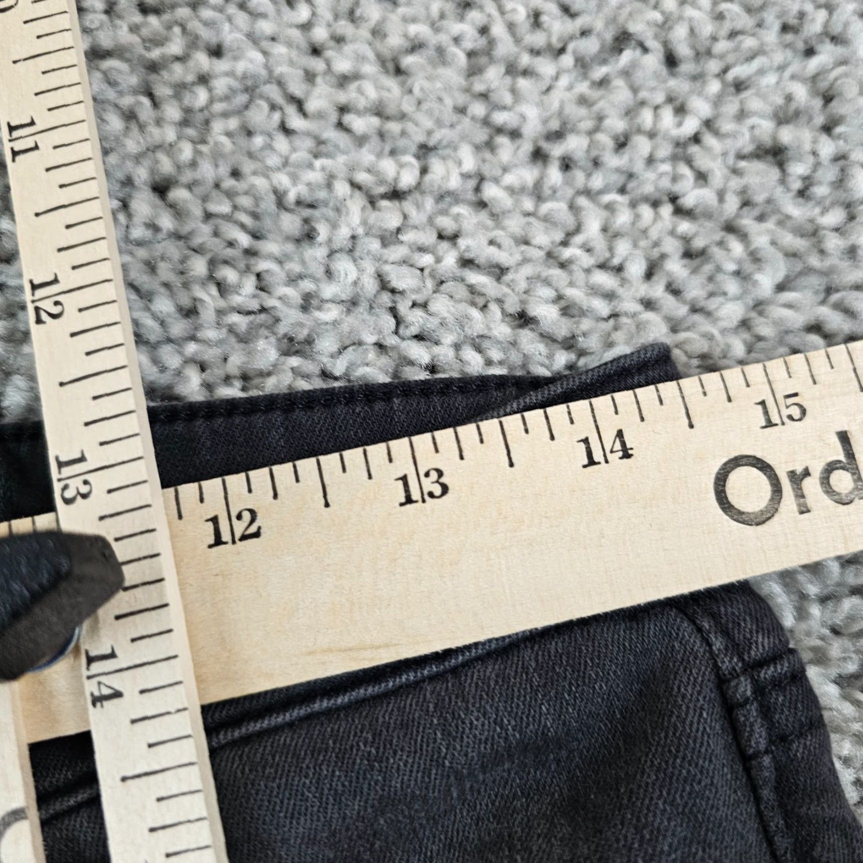 Vintage AG Adriano Goldschmied Jeans Womens Black 29 Mid Rise Ankle Skinny 29x28 Size 29" - 5 Thumbnail