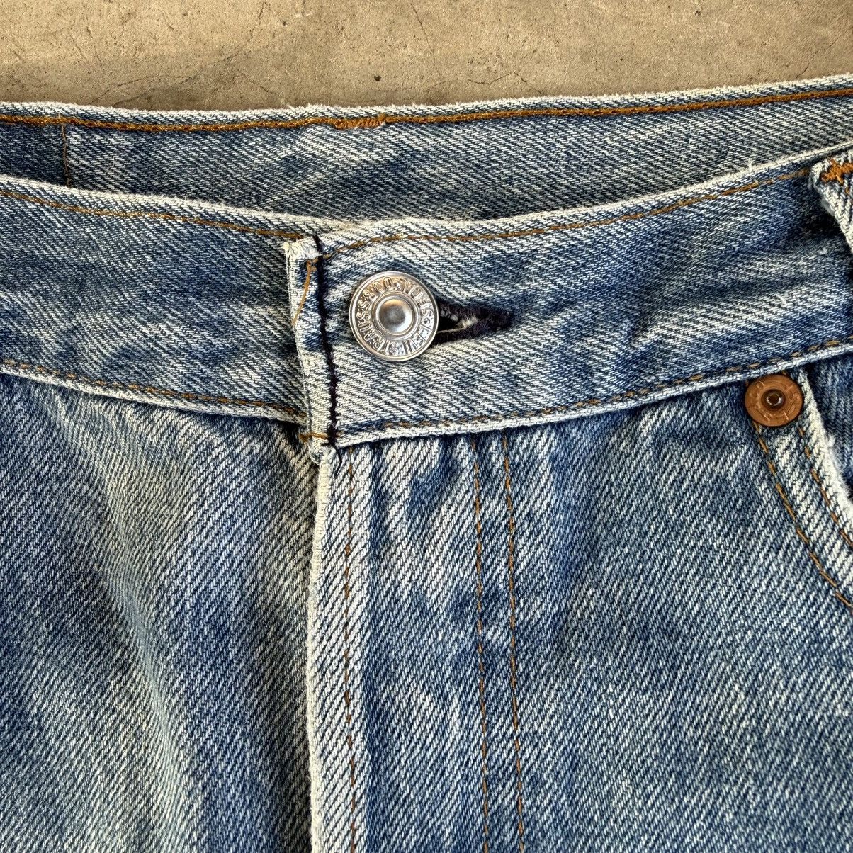 Levi's Vintage Clothing W30x30 Vintage Levi's 701 USA Faded Button Fly Denim Jean Size US 30 / EU 46 - 5 Thumbnail