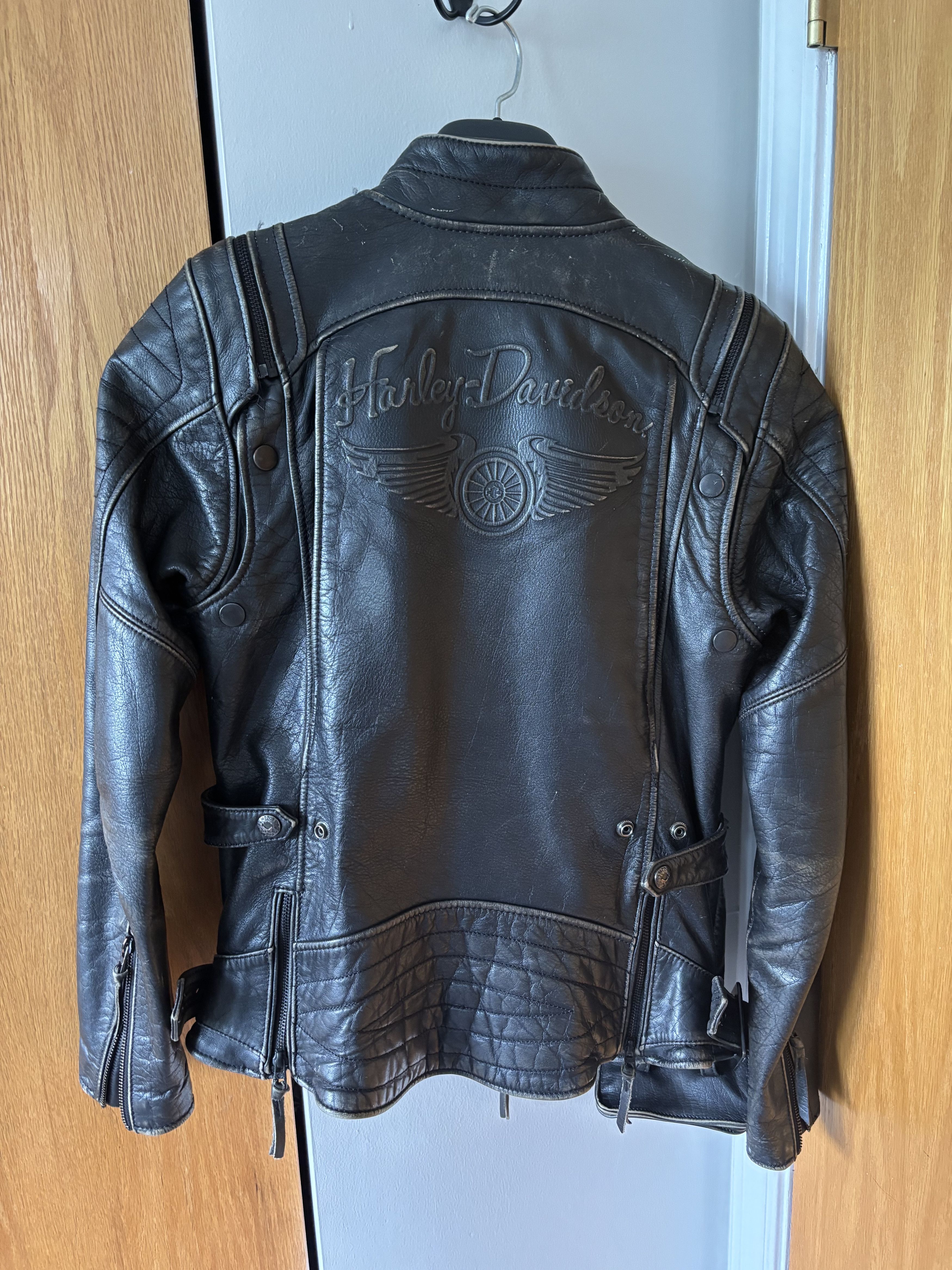 Harley Davidson Harley Davidson Buffalo Leather Jacket Size M / US 6-8 / IT 42-44 - 10 Thumbnail