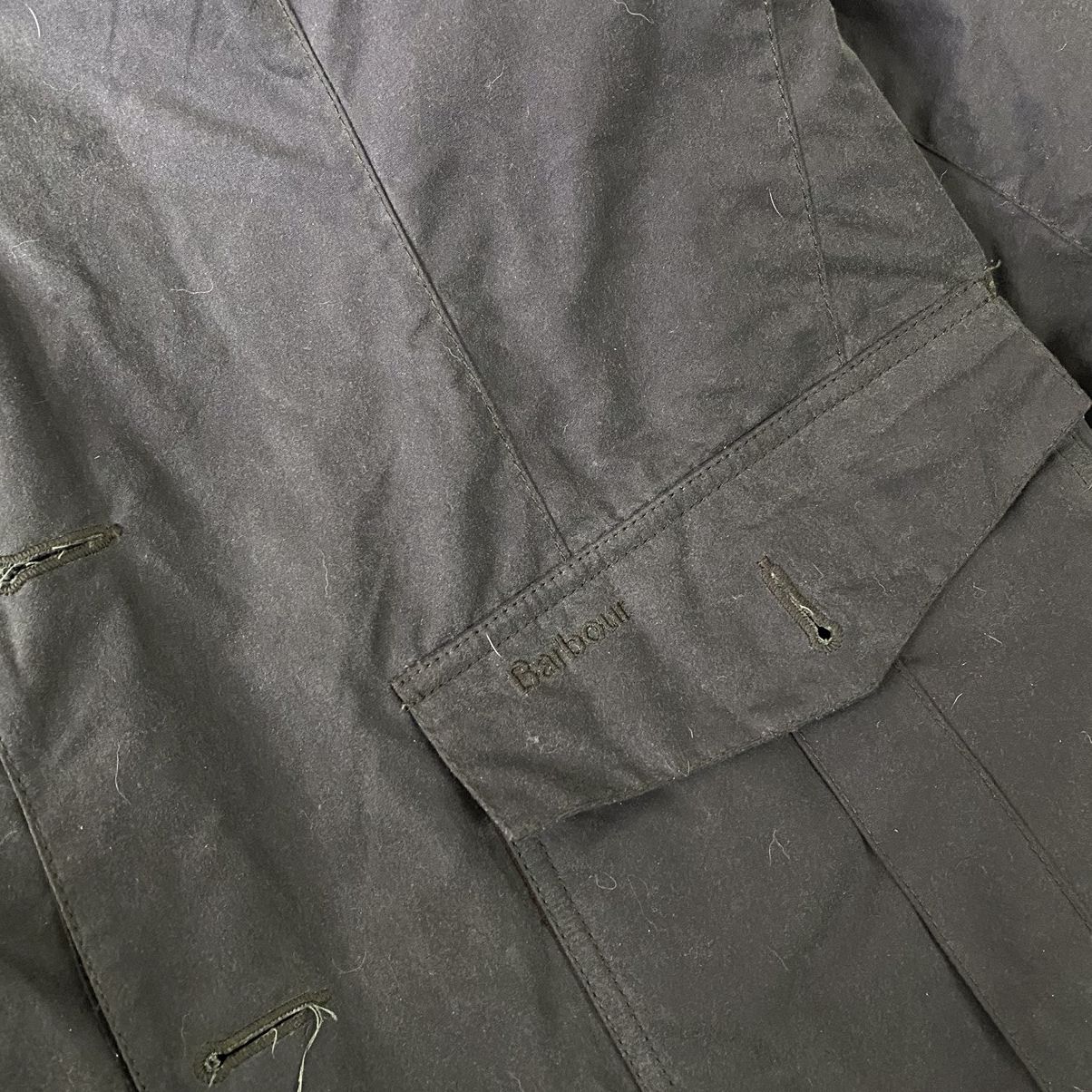 Barbour × Vintage Barbour Winter Lutz Wax Jacket Coat Size US L / EU 52-54 / 3 - 5 Thumbnail