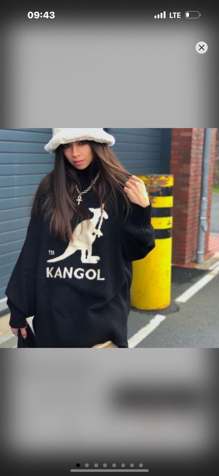 Japanese Brand × Kangol Sweater Kangol /Big Logo Size S / US 4 / IT 40 - 1 Thumbnail
