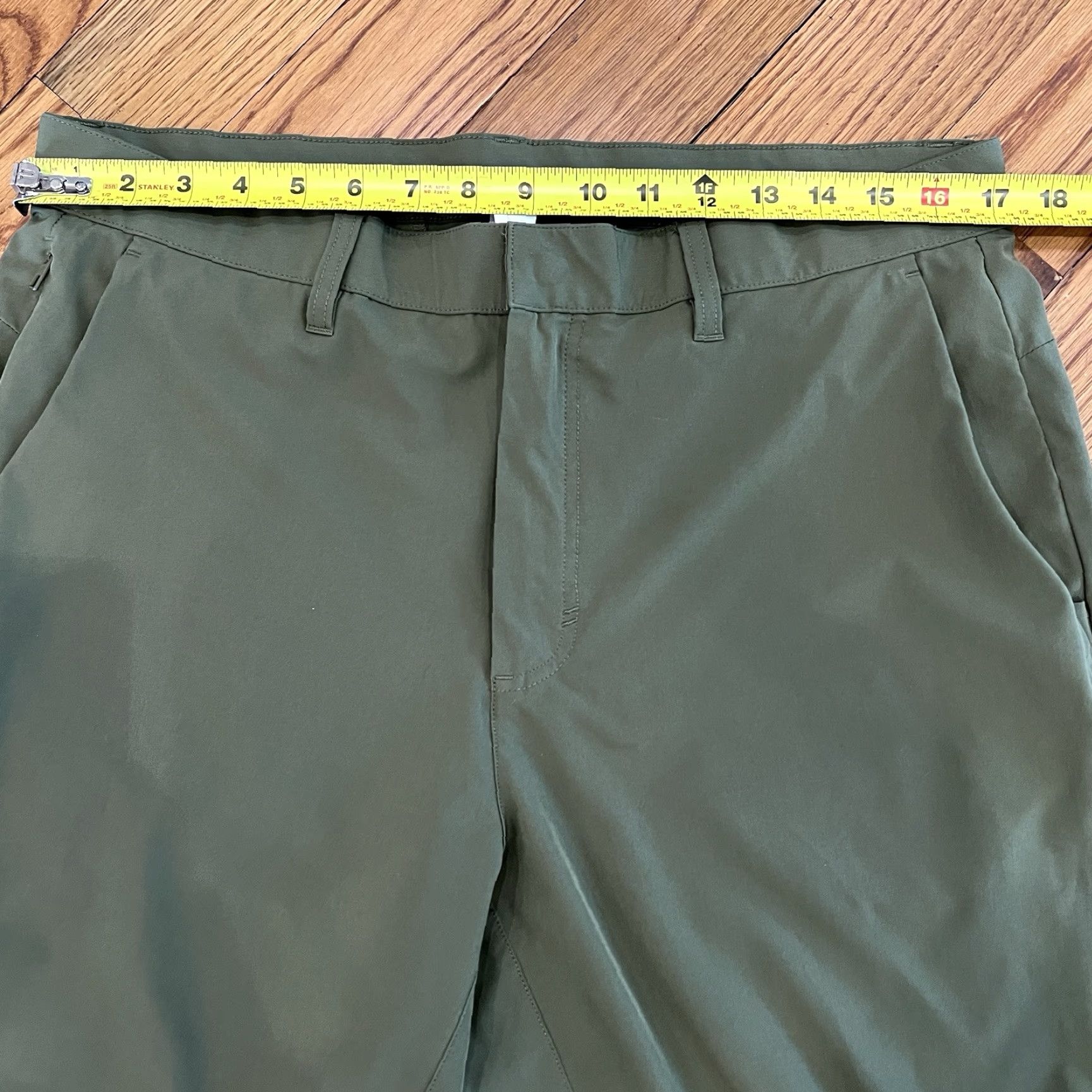 Fabletics VINTAGE Fabletics Men’s Pants Chino Jogger 34x30 Green Slim Fit Casual Travel Size US 34 / EU 50 - 7 Thumbnail