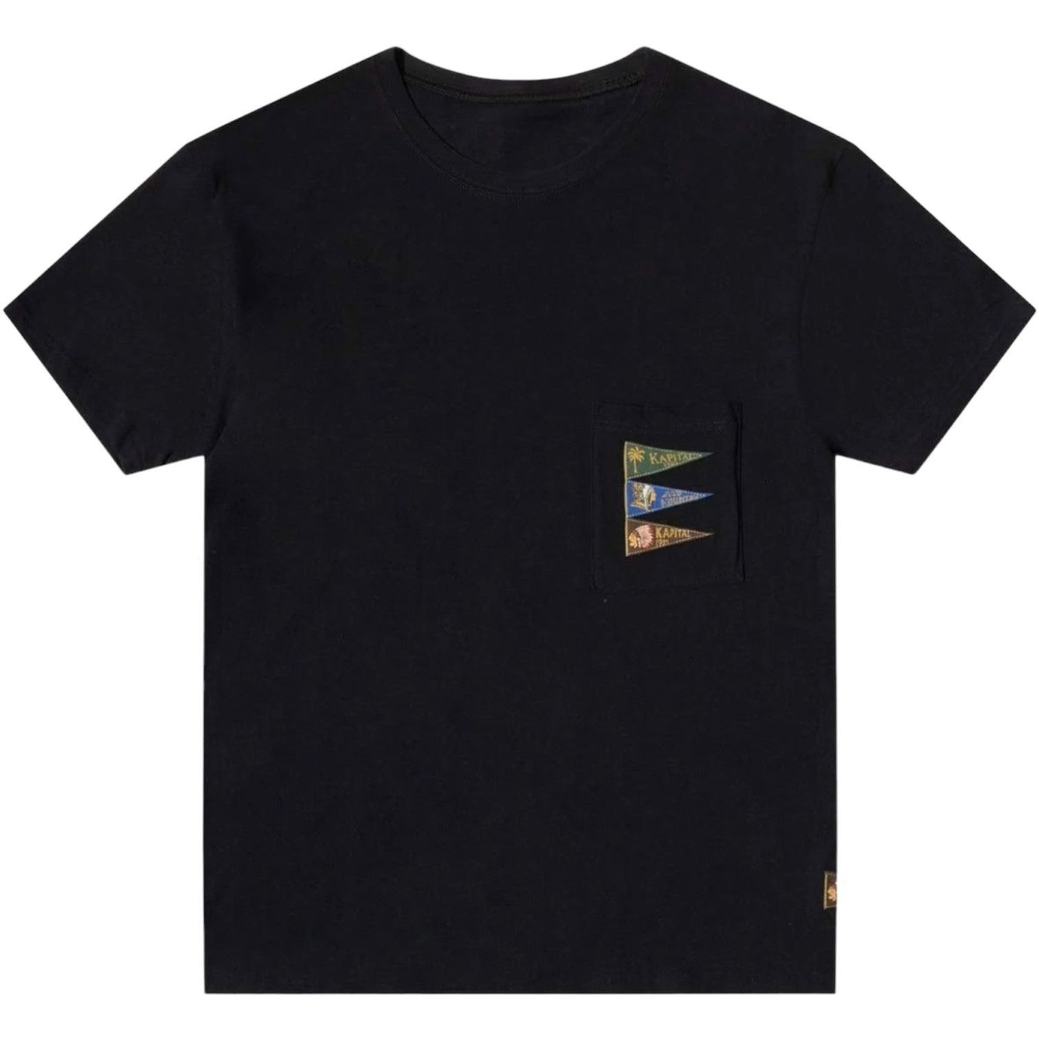Kapital Kapital 4 Flags Pennant Tee Size US S / EU 44-46 / 1 - 1 Thumbnail