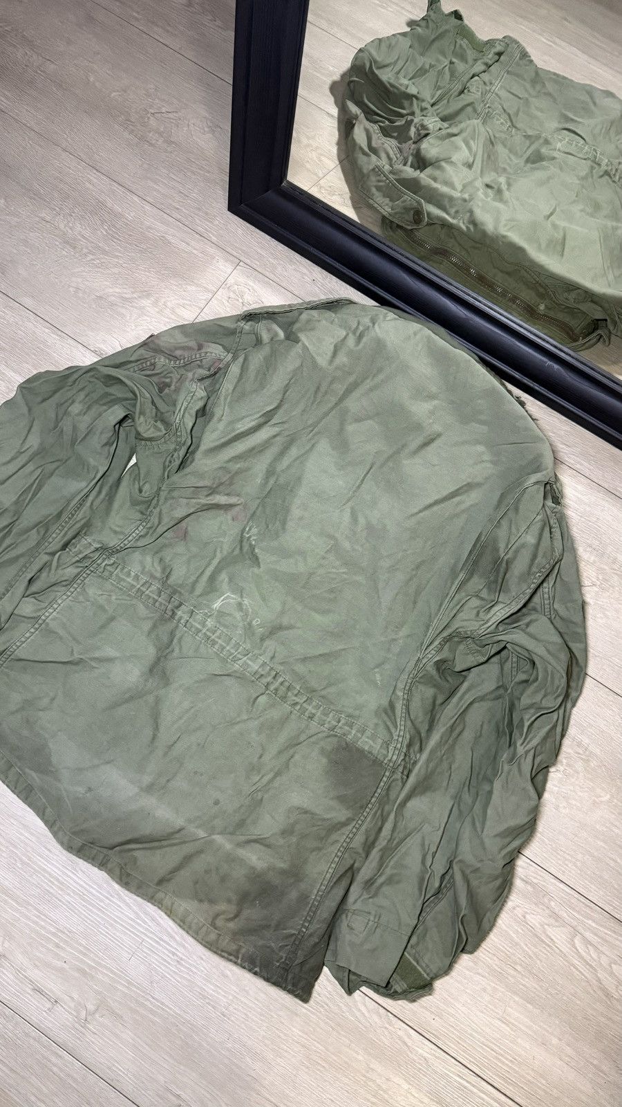 Other Vintage U.S. Air Force M-1965 Field Jacket With Patches Size US XL / EU 56 / 4 - 7 Thumbnail