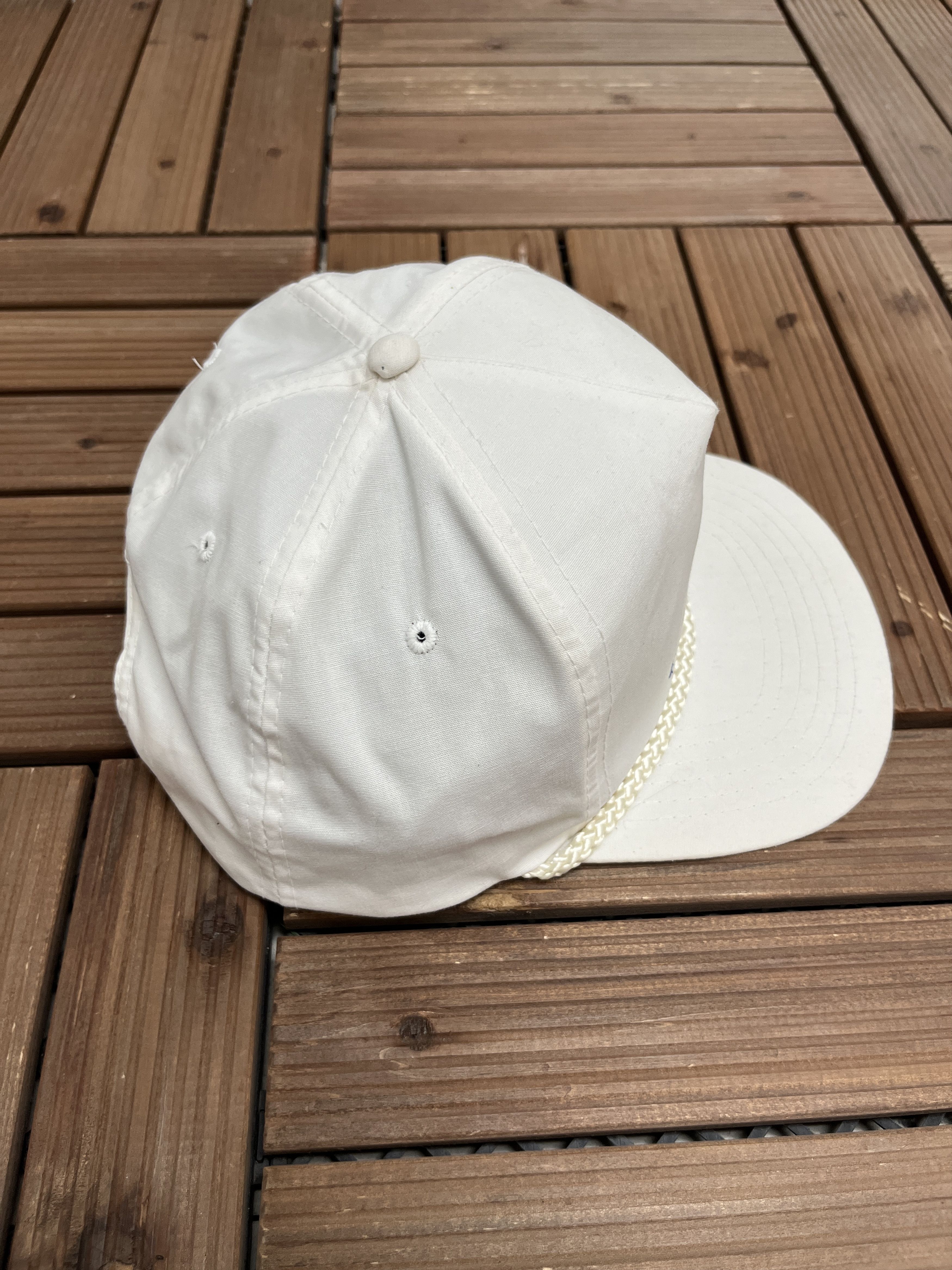 Vintage Windship Aviation Ltd. Vintage White Snap Back Hat Cap Size ONE SIZE - 4 Thumbnail
