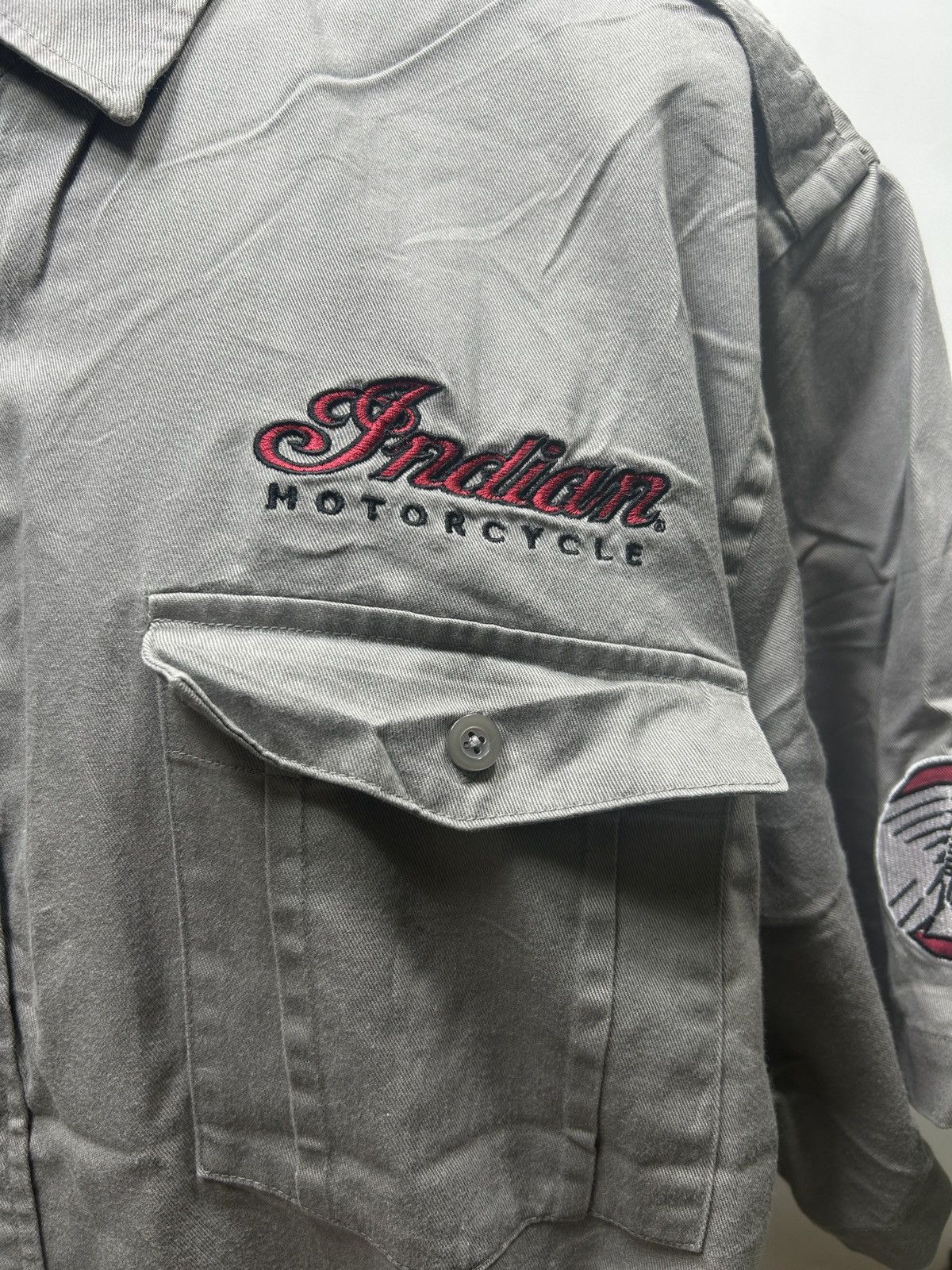 Indian Motorcycle Vintage Indian Motorcycle Size 2XL Size US XXL / EU 58 / 5 - 3 Thumbnail