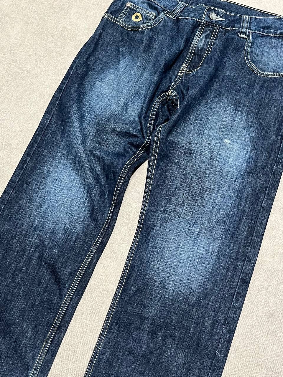 Southpole Vintage Work Southpole Blue Men`s Logo Print Jeans Denim Size US 30 / EU 46 - 4 Thumbnail