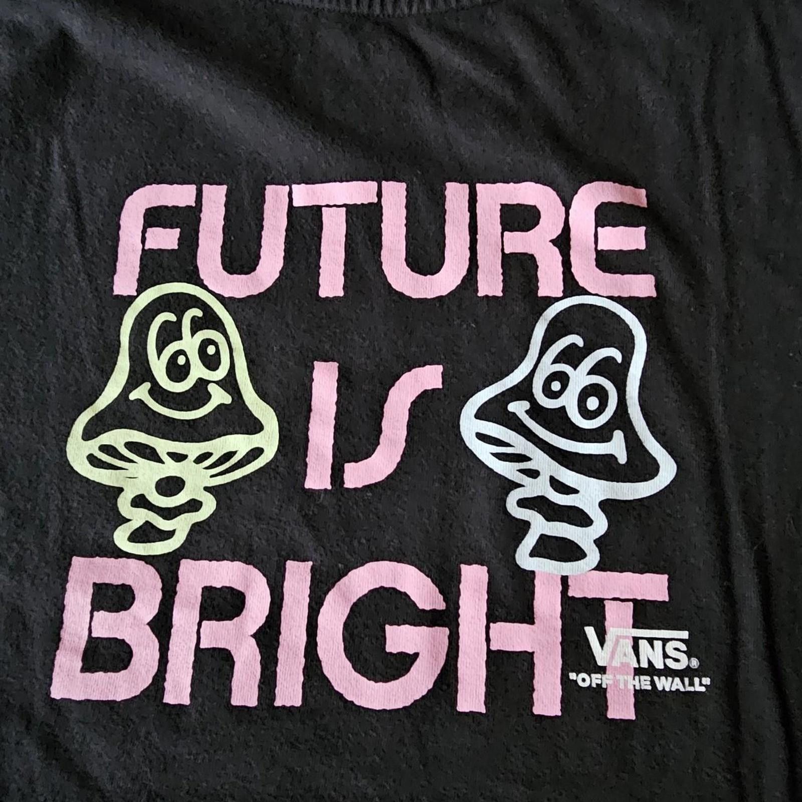 Vans Vans Future is Bright Black T-shirt Size US S / EU 44-46 / 1 - 6 Thumbnail