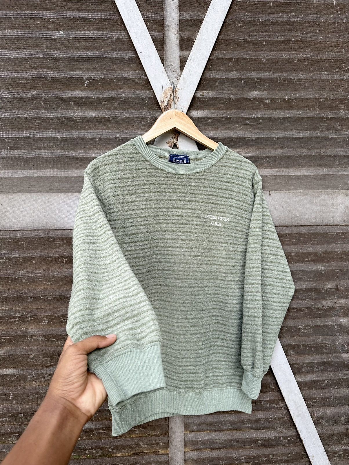 Guess 👹Guess Fleece Crewneck Size US S / EU 44-46 / 1 - 6 Thumbnail