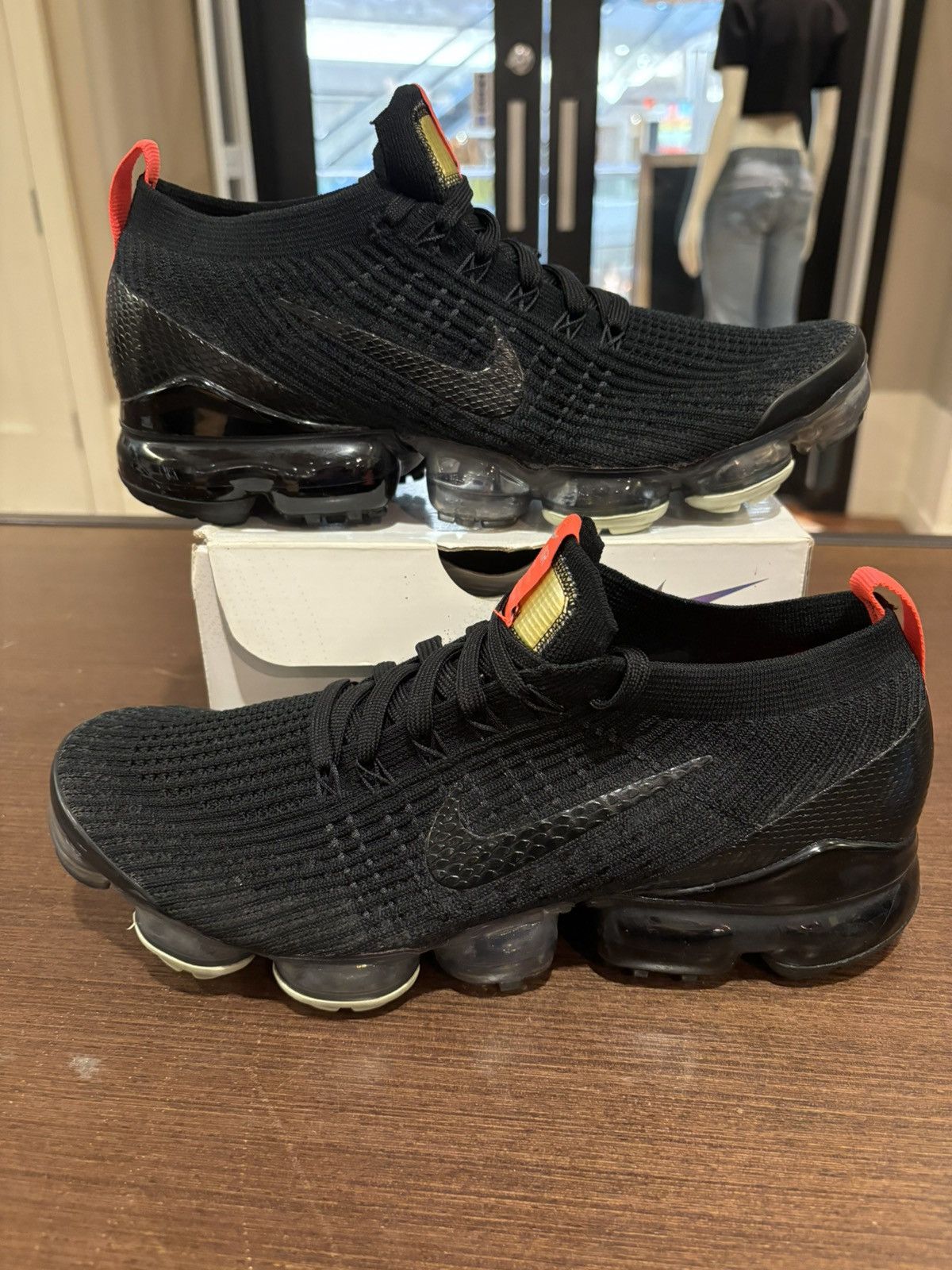 公式正規品!★NIKE AIR VAPORMAX FLYKNIT 3 BLACK SNAKESKIN Nike Air VaporMax Flyknit 3 Black Snakeskin Men's - AJ6900