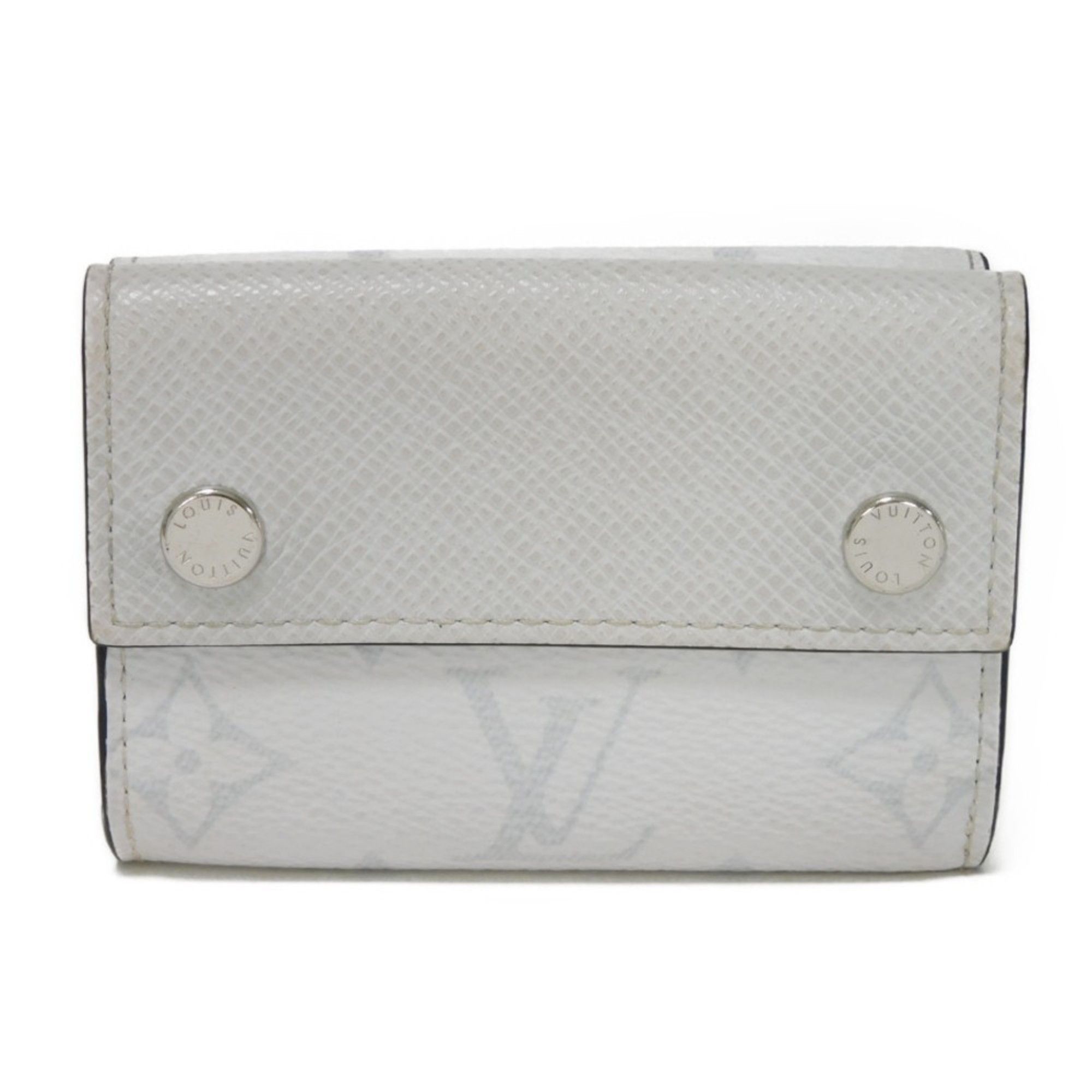 Louis Vuitton Louis Vuitton Tri-fold wallet Discovery Compact LV Flower White Monogram Blanc M67621 Men's billfold Size ONE SIZE - 1 Thumbnail