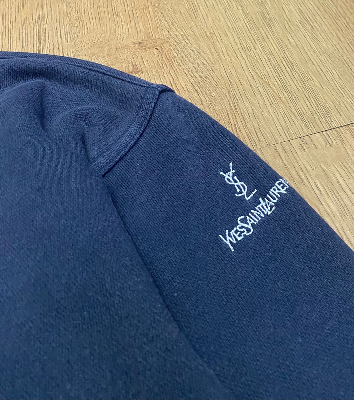 Yves Saint Laurent Vintage Yves Saint Laurent Pour Homme Sweatshirt Size US L / EU 52-54 / 3 - 10 Thumbnail