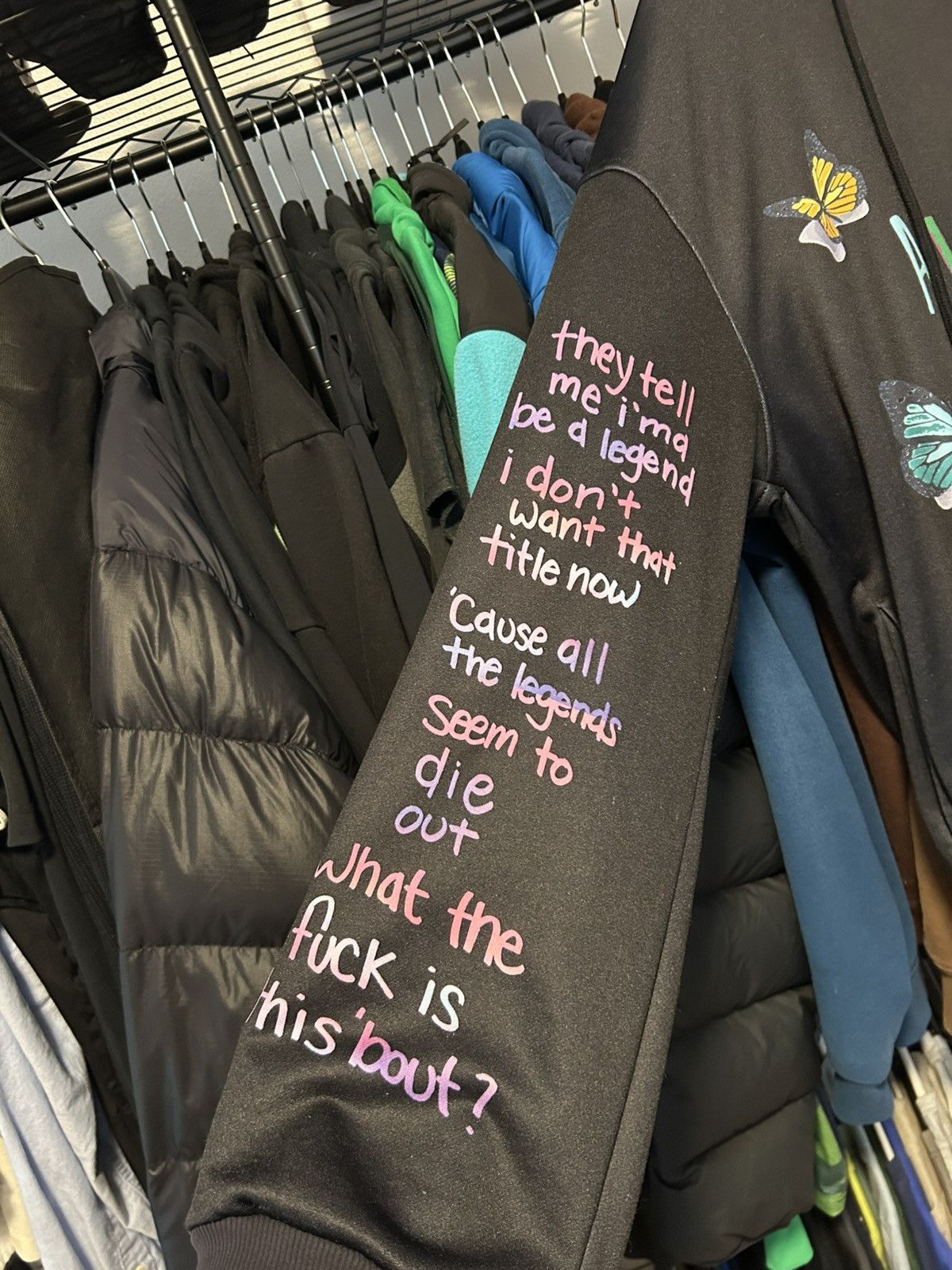 Other Custom Juice Wrld Sweatshirt Size US L / EU 52-54 / 3 - 3 Thumbnail
