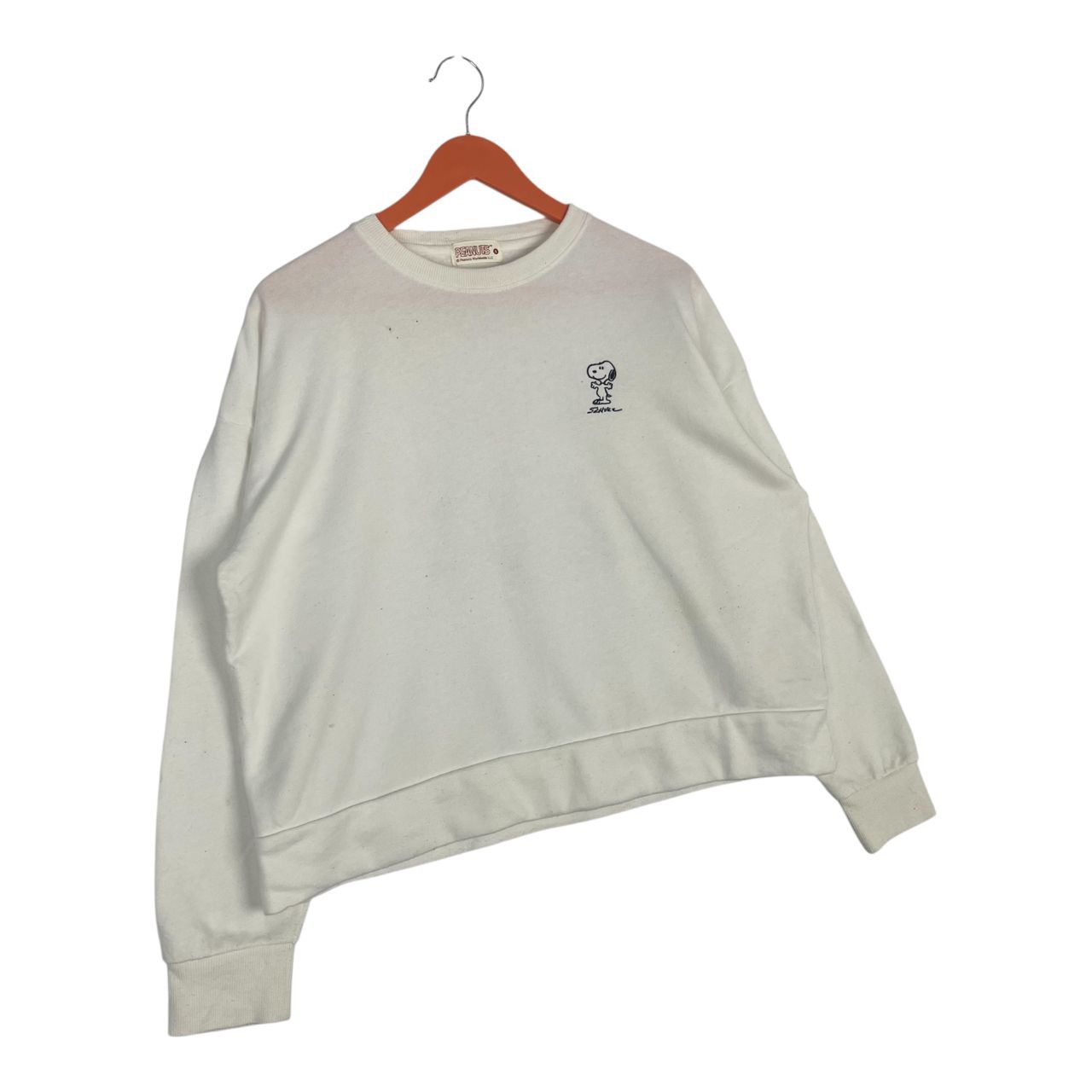 Peanuts Vintage Peanuts Snoopy Backhit Printed Pullover Sweatshirt Size S / US 4 / IT 40 - 4 Thumbnail