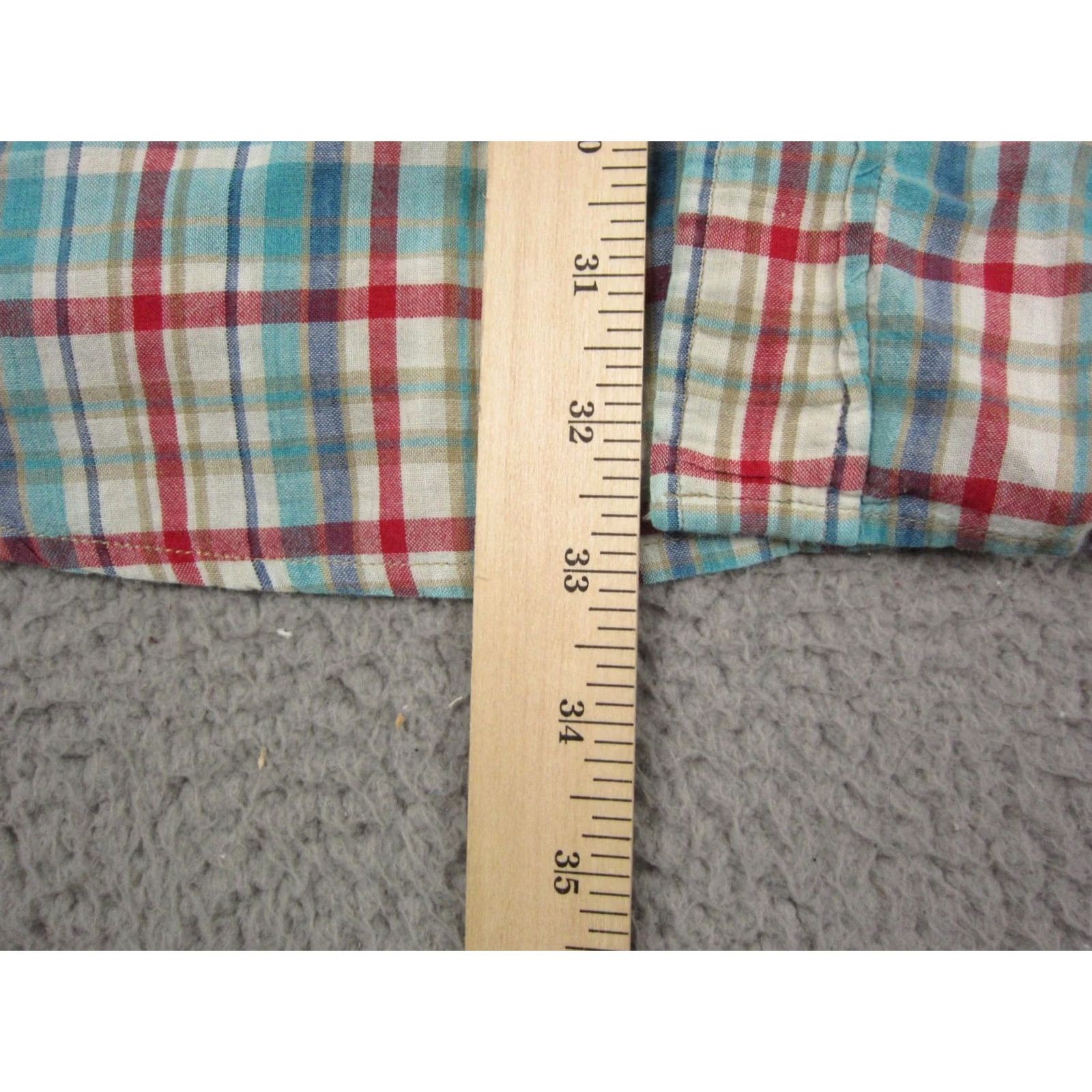 Vintage VINTAGE Woolrich Shirt Mens XL Blue Red Plaid Outdoor Hiking Fishing 90s Classic Western Size US XL / EU 56 / 4 - 7 Thumbnail