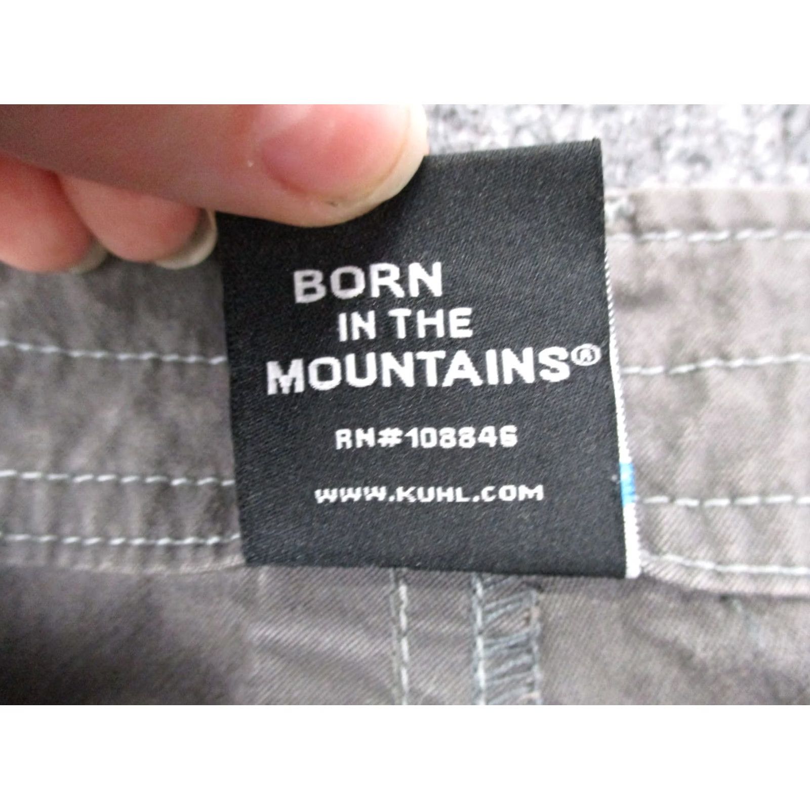 Vintage Kuhl Shorts Mens 6 Gray Cargo Utility Hiking Workwear Outdoor Climbing Camping Shirt Womens Size 30" / US 8 / IT 44 - 6 Thumbnail