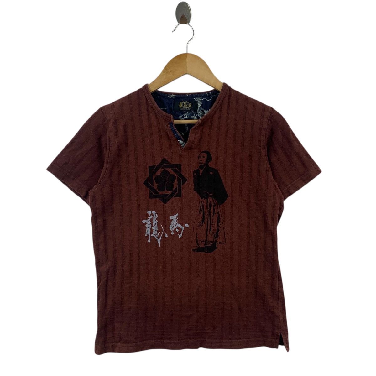 Vintage Vintage SAKAMOTO RYOMA SAMURAI Japan Traditional Tee Shirt Size M / US 6-8 / IT 42-44 - 3 Thumbnail