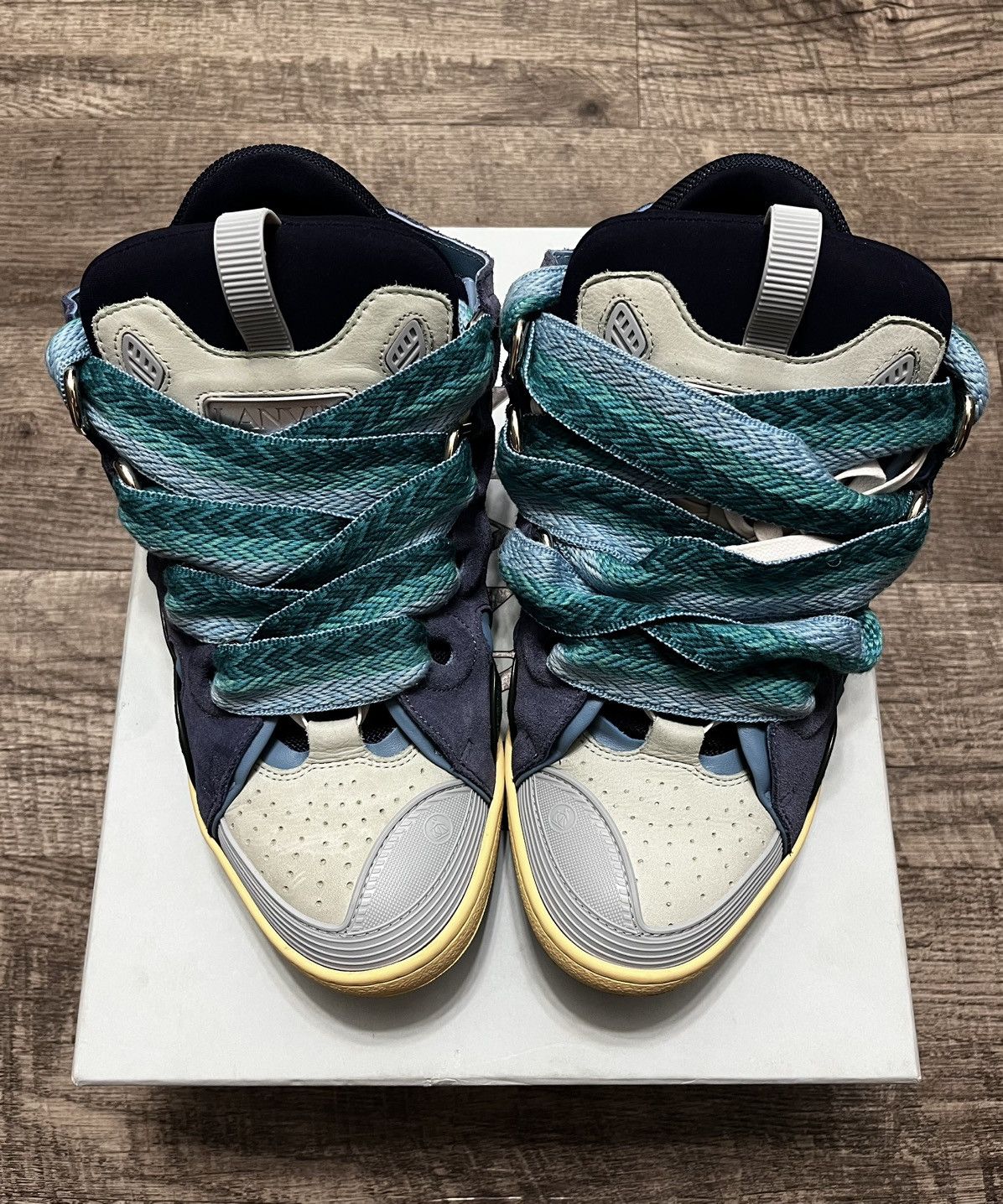 Lanvin Lanvin Curb Sneakers Size US 12 / EU 45 - 2 Thumbnail