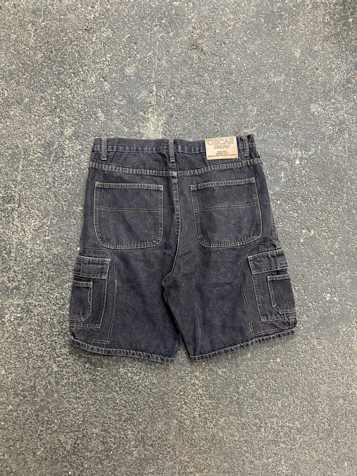 Japanese Brand × Vintage Y2K cargo baggy jorts Size US 36 / EU 52 - 1 Thumbnail