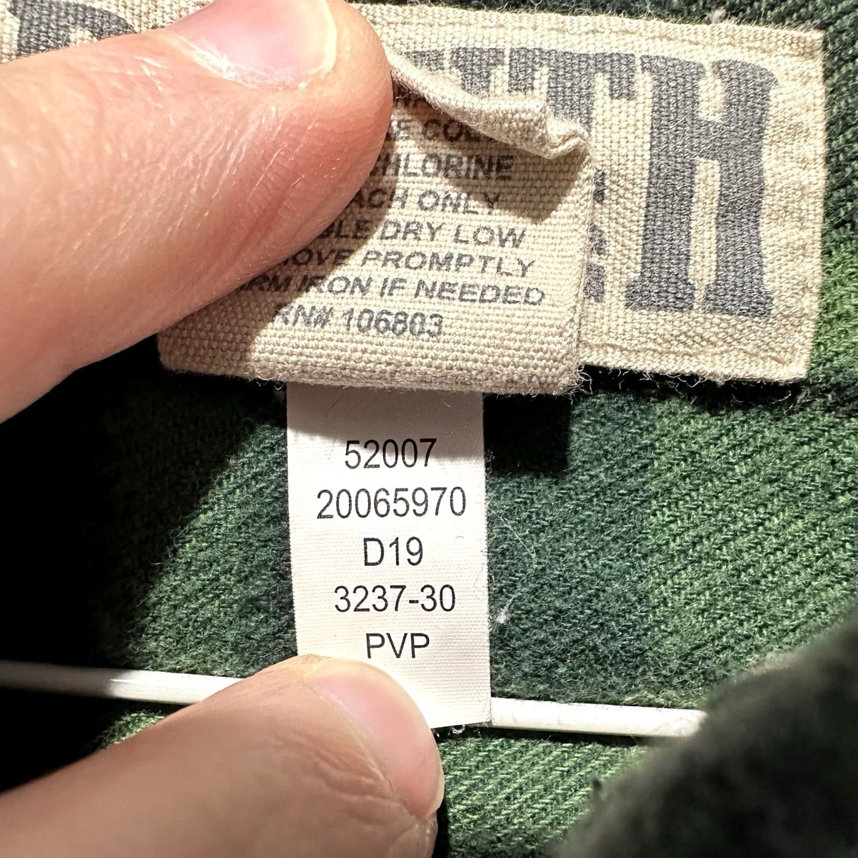 Vintage Duluth Shirt Men Large Green Plaid Free Swingin’ Flannel Relaxed Fit EUC Size US L / EU 52-54 / 3 - 4 Thumbnail