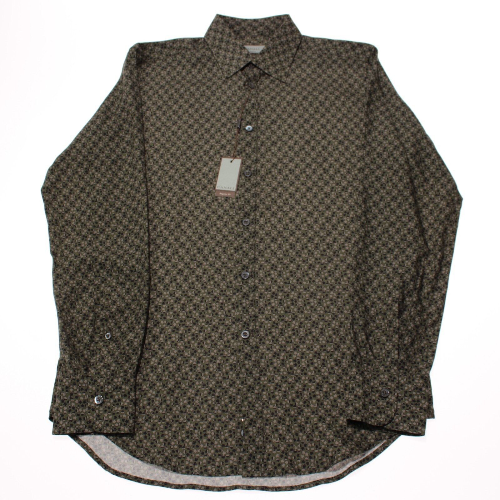 Canali Canali New with tags Shirt Size M US In Green Size US M / EU 48-50 / 2 - 3 Thumbnail
