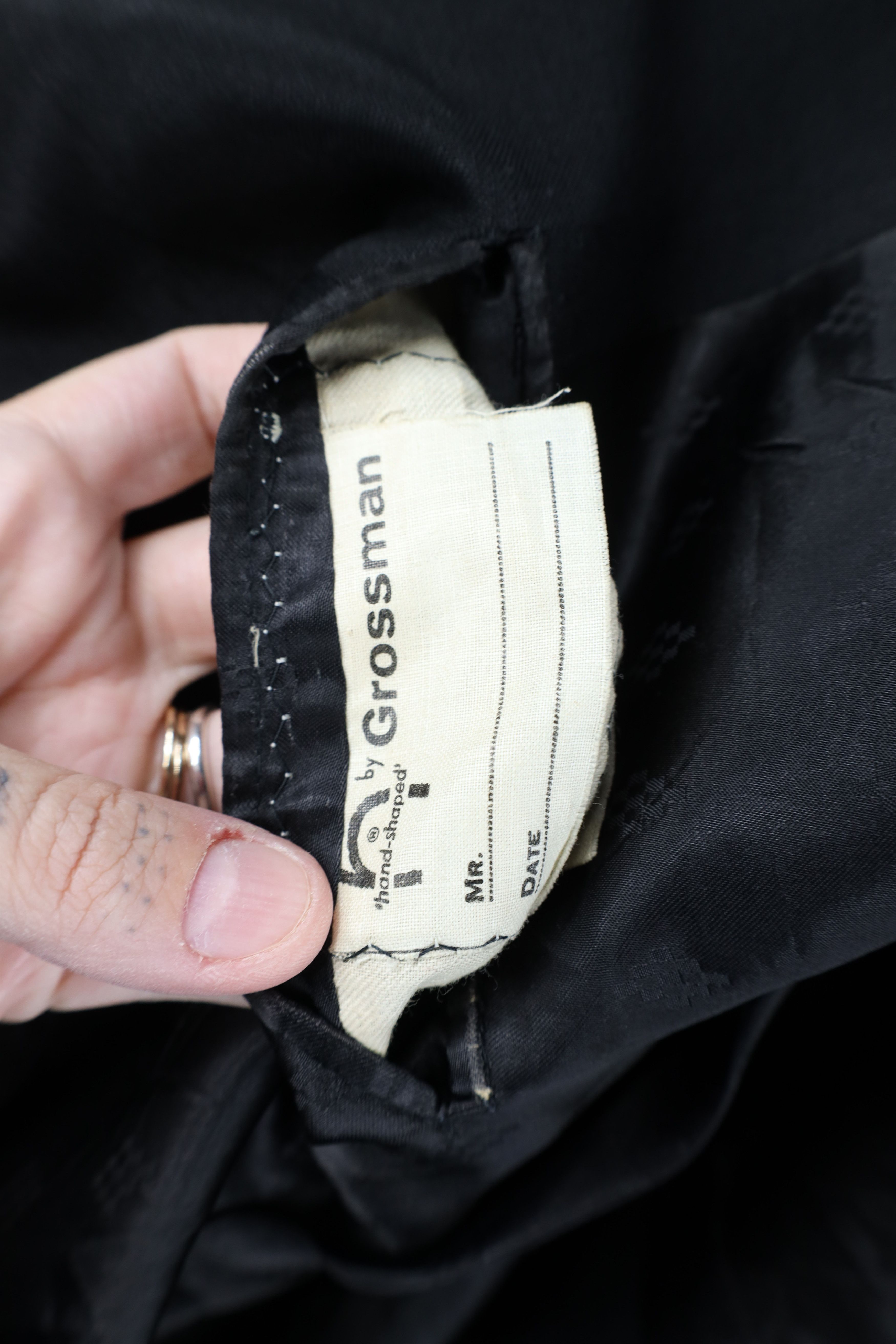 Vintage Vintage 50s 60s Rockabilly Gabardine Suit Blazer Jacket Size US XL / EU 56 / 4 - 11 Thumbnail