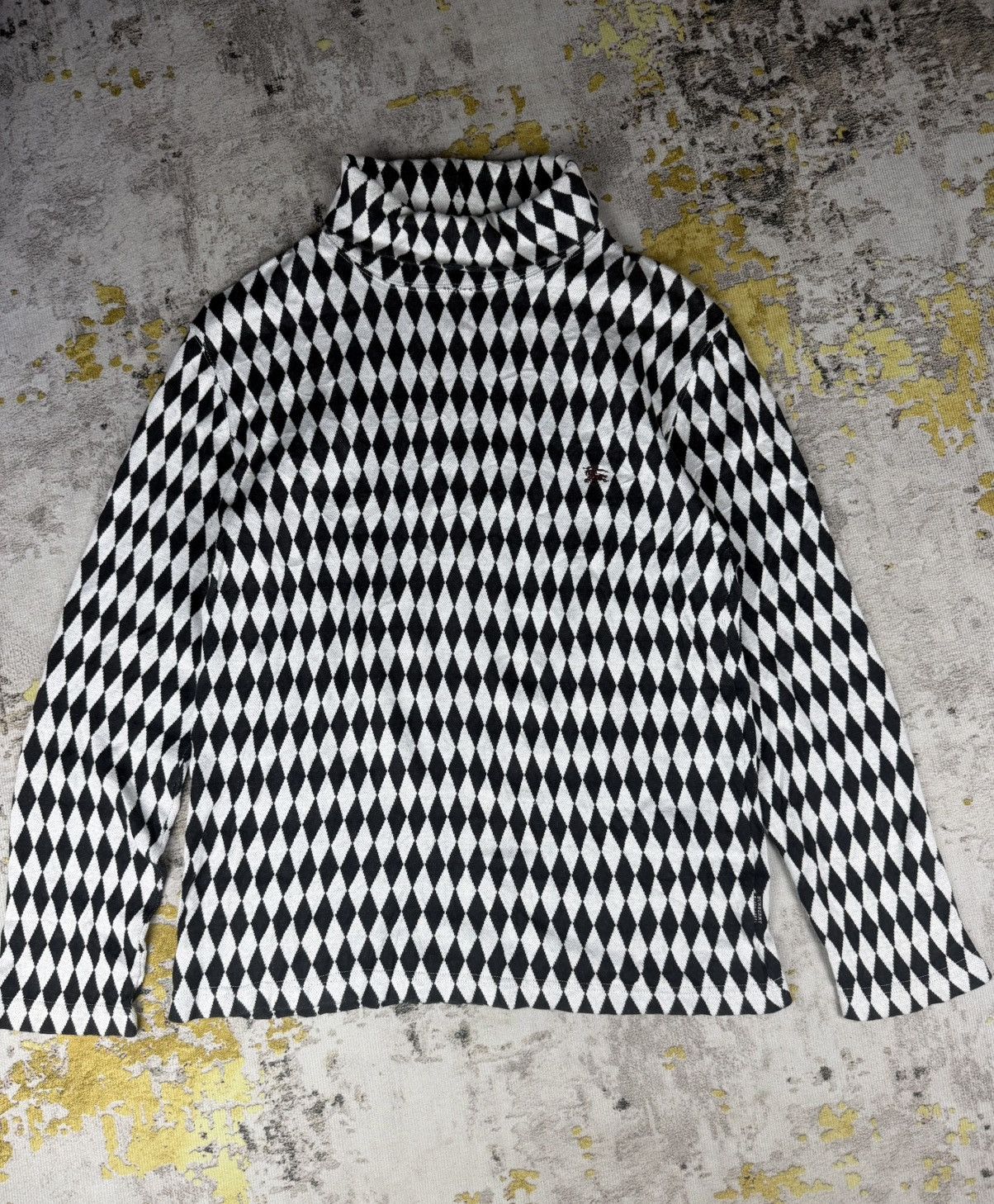 Burberry Burberry Black Label Turtle Neck Long Sleeve Size US M / EU 48-50 / 2 - 1 Thumbnail