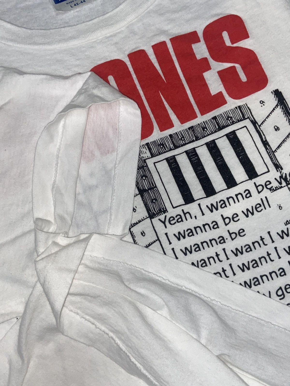Vintage Ramones 1998s Size US M / EU 48-50 / 2 - 6 Thumbnail